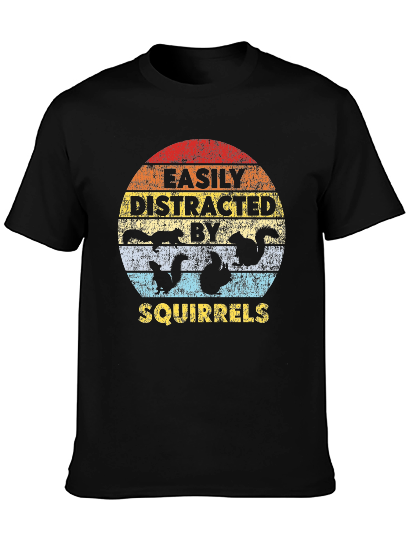 Easily Distracted by Squirrels T-Shirt
