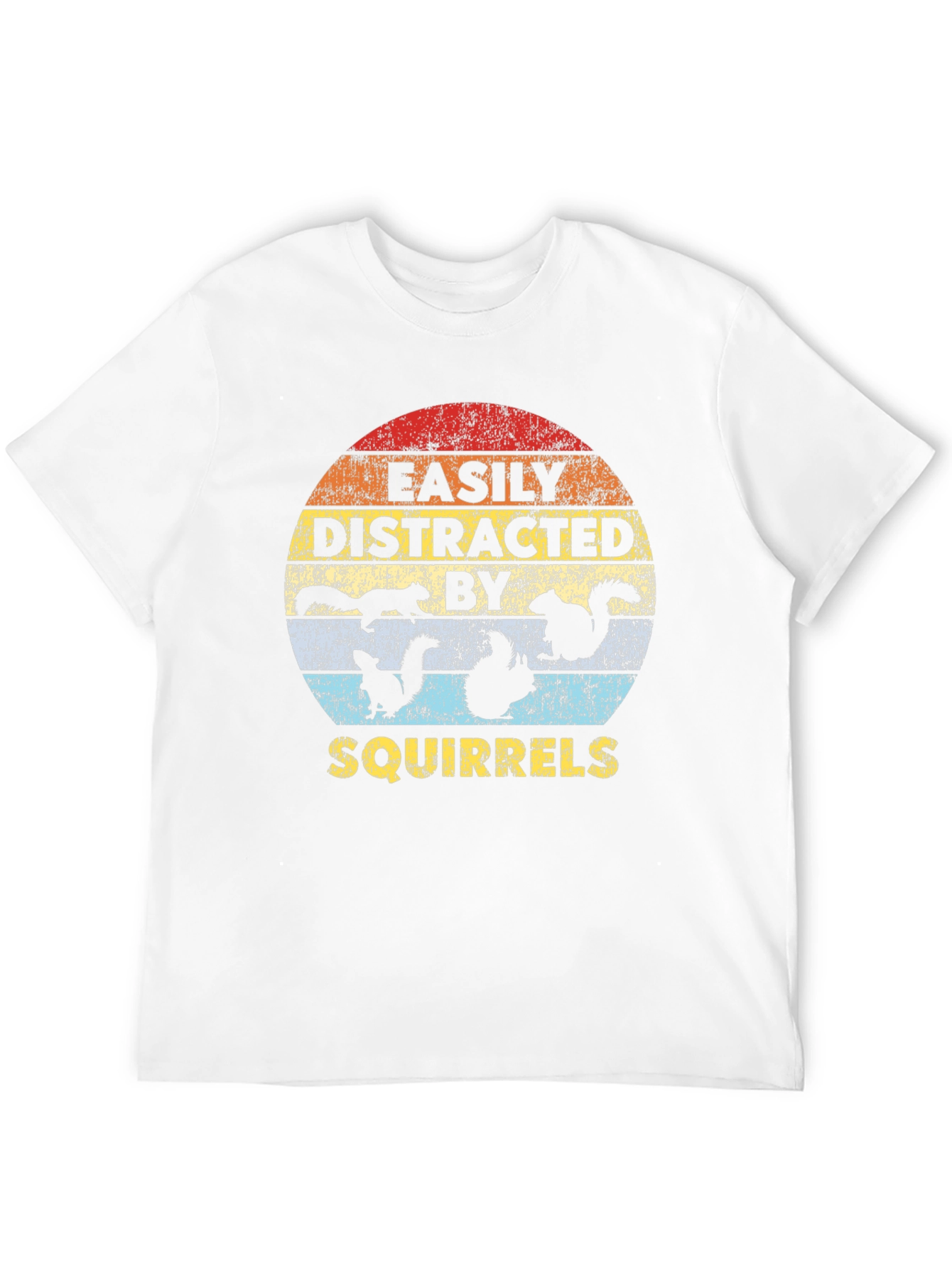 Easily Distracted by Squirrels T-Shirt