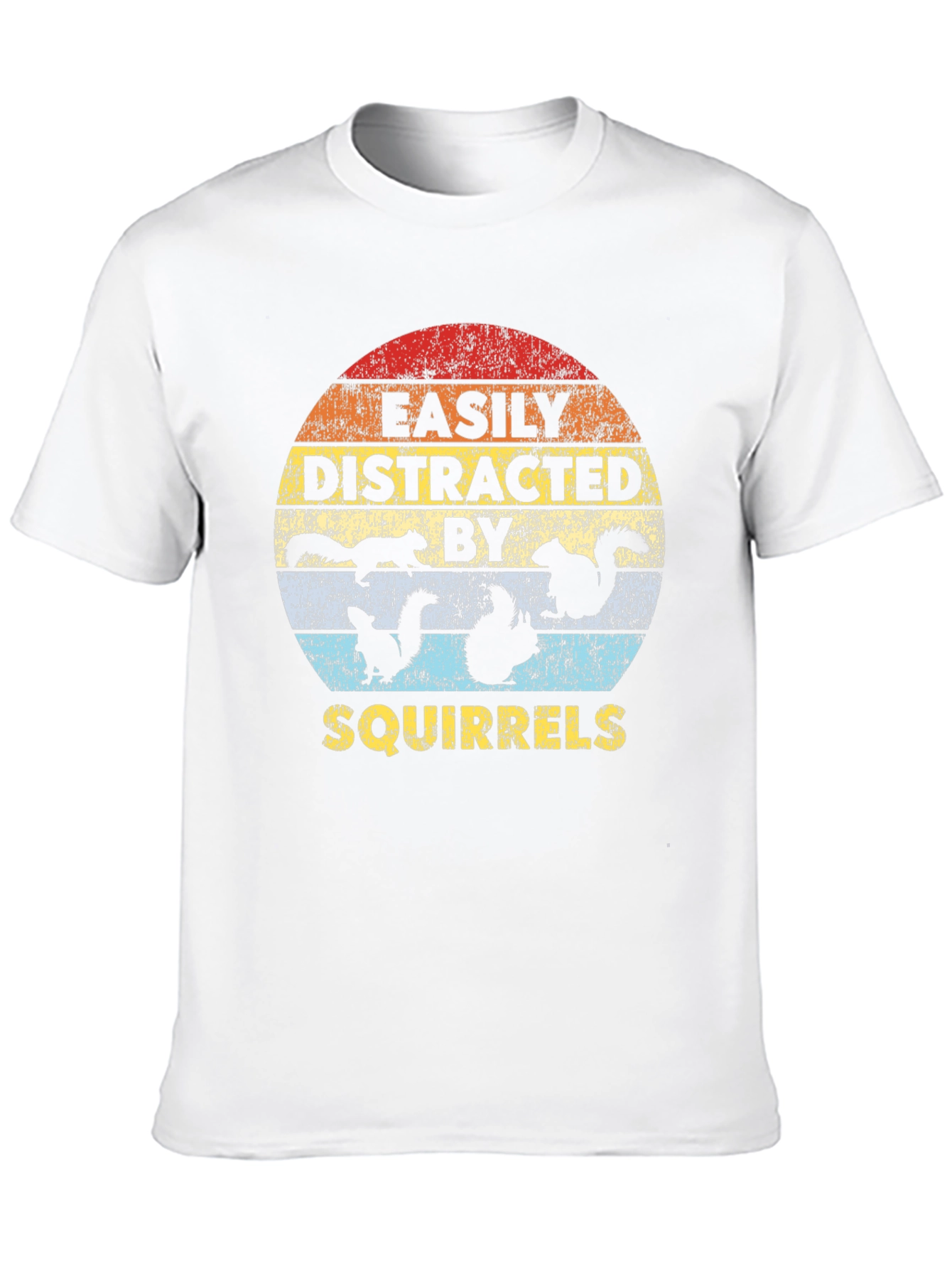 Easily Distracted by Squirrels T-Shirt
