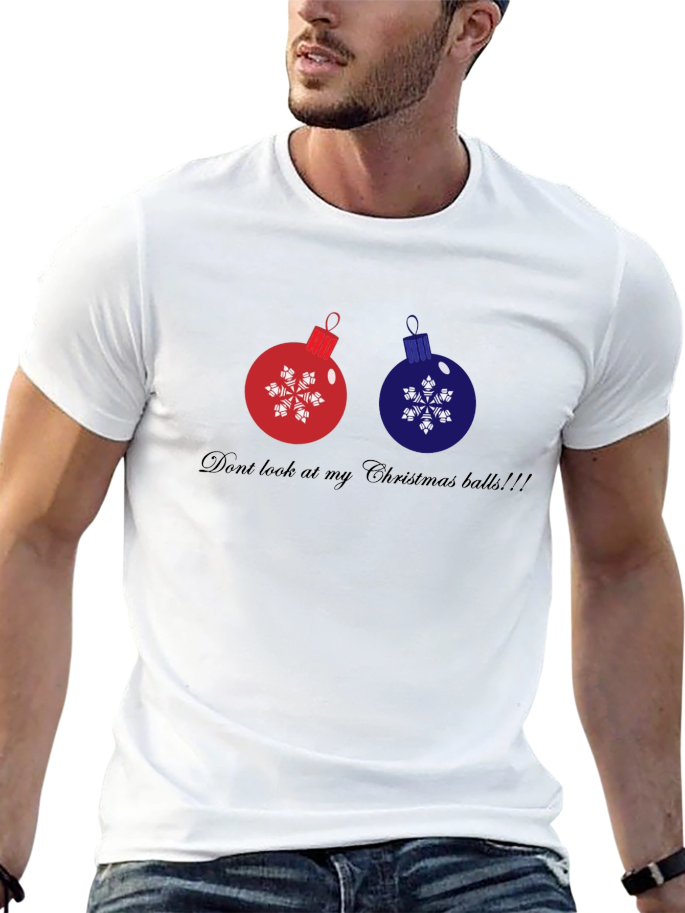 Humorous Christmas Ornament T-Shirt