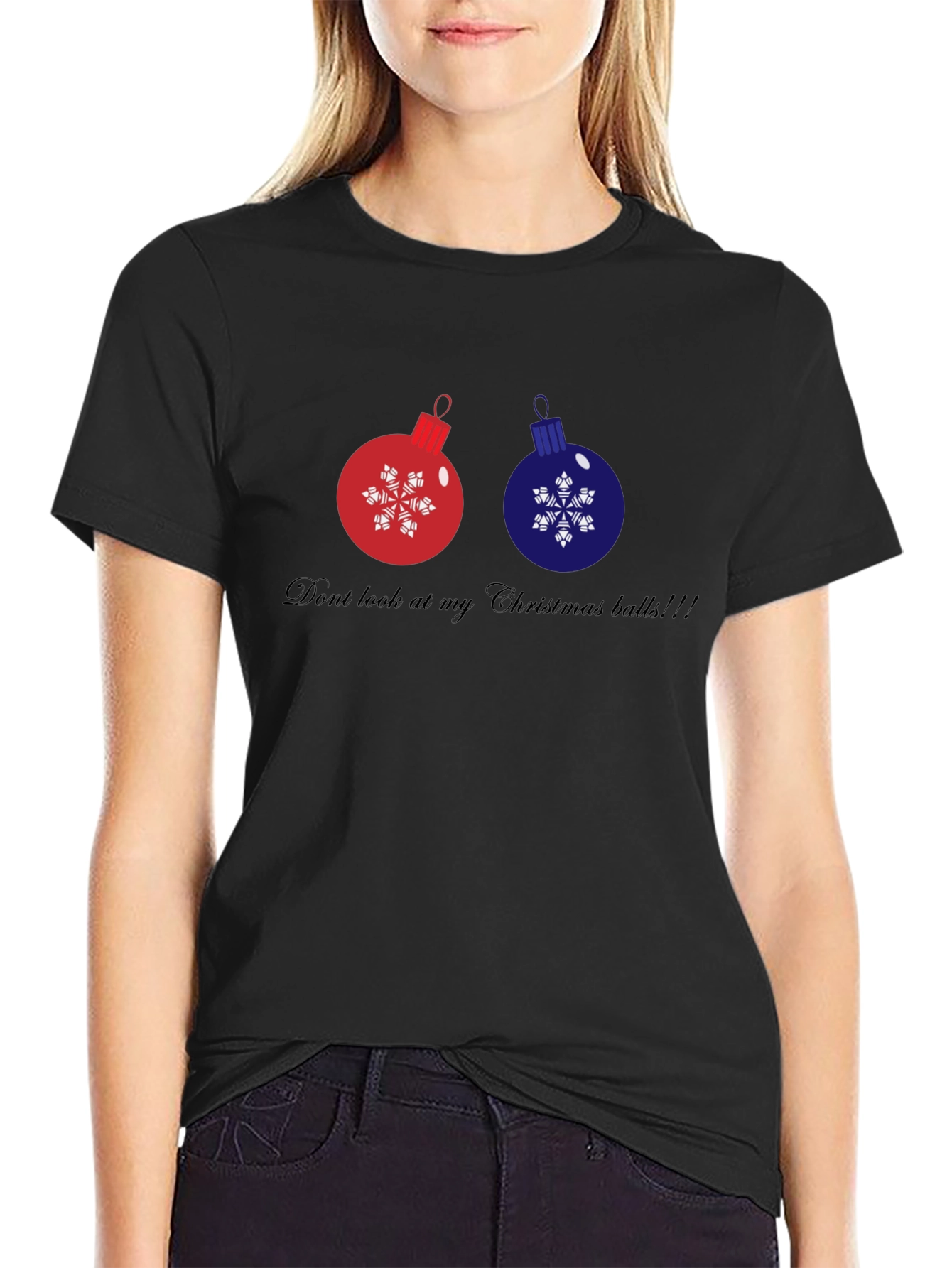 Humorous Christmas Ornament T-Shirt