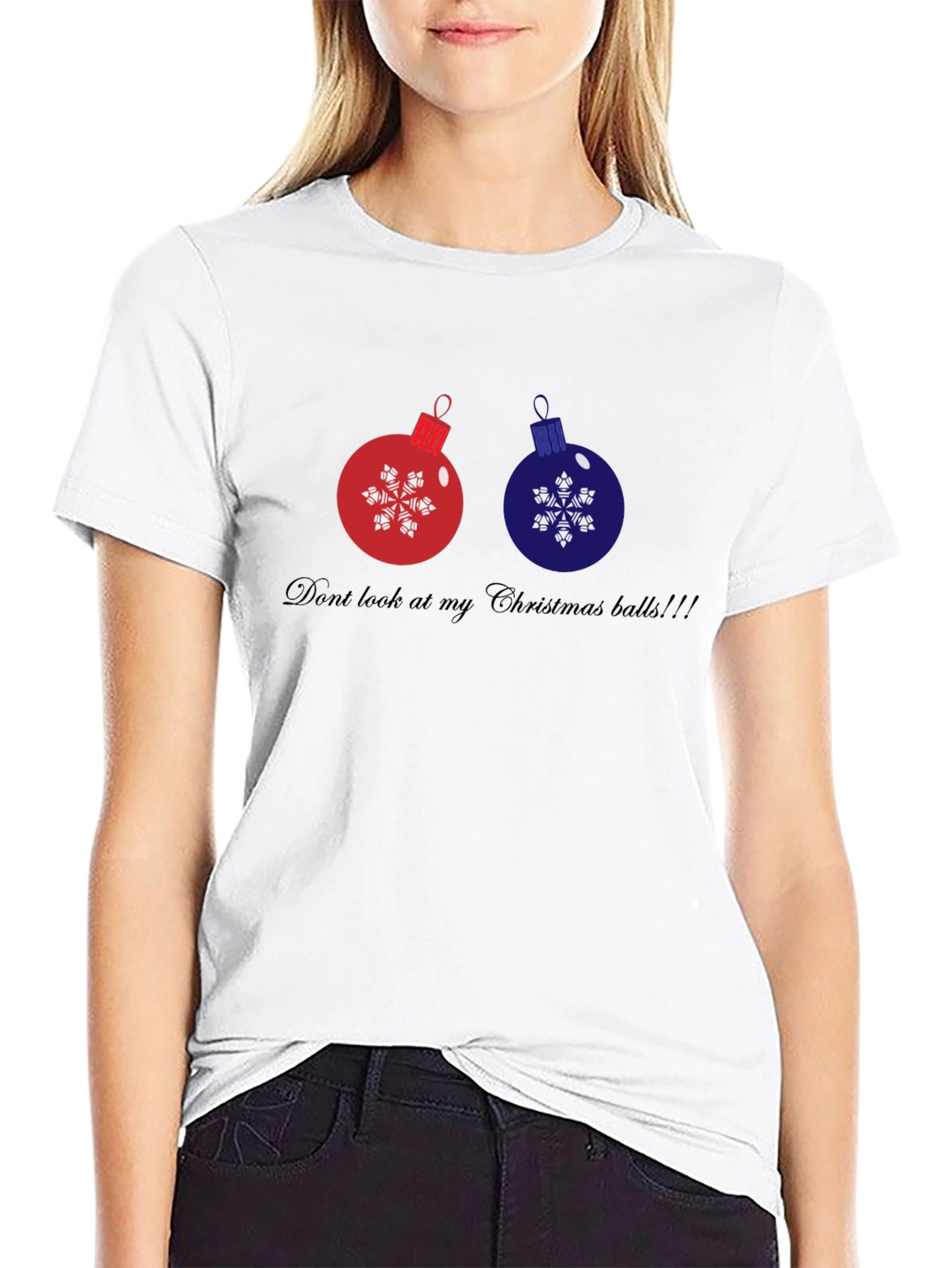 Humorous Christmas Ornament T-Shirt