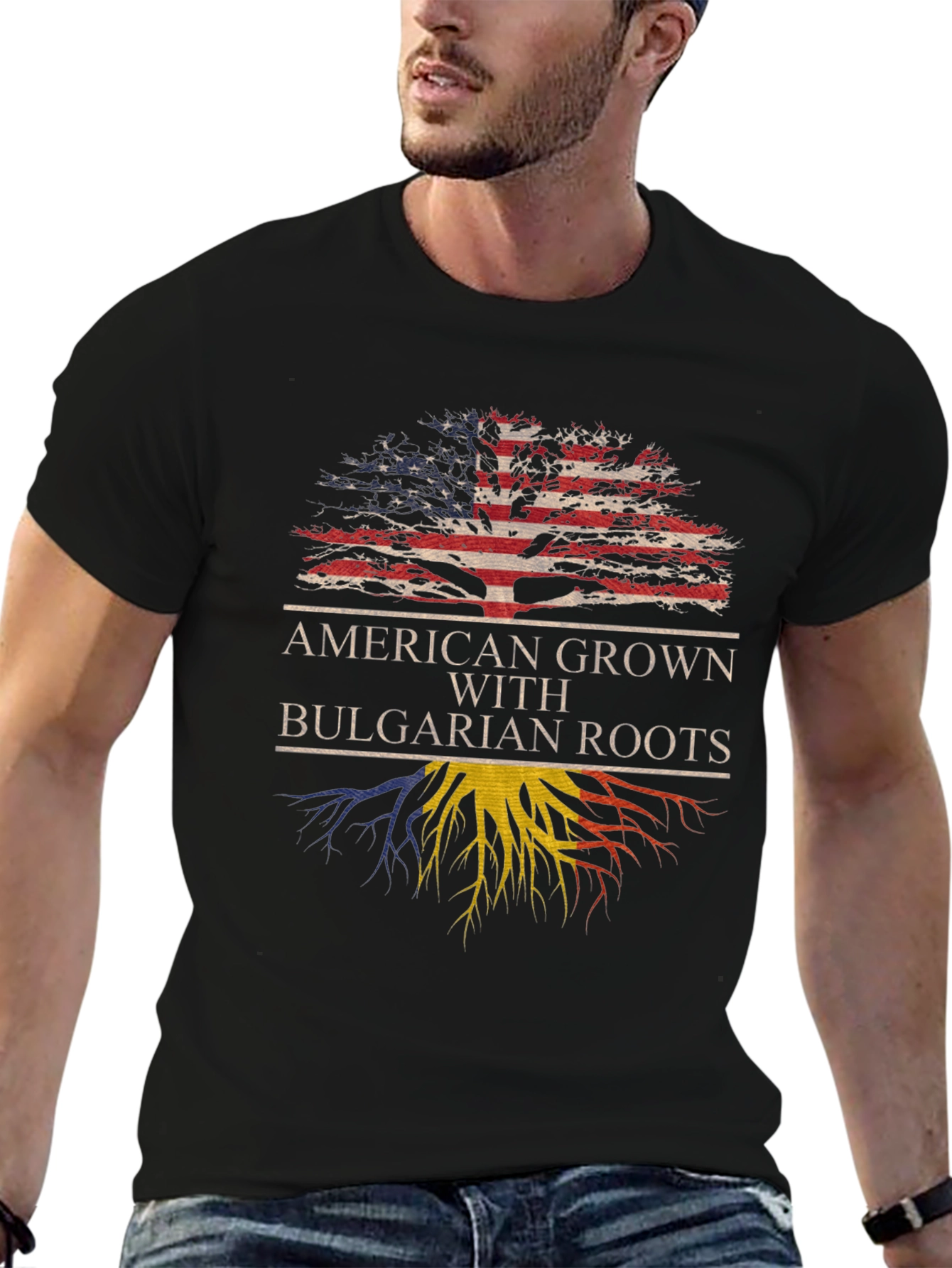 American Grown Bulgarian Roots T-Shirt