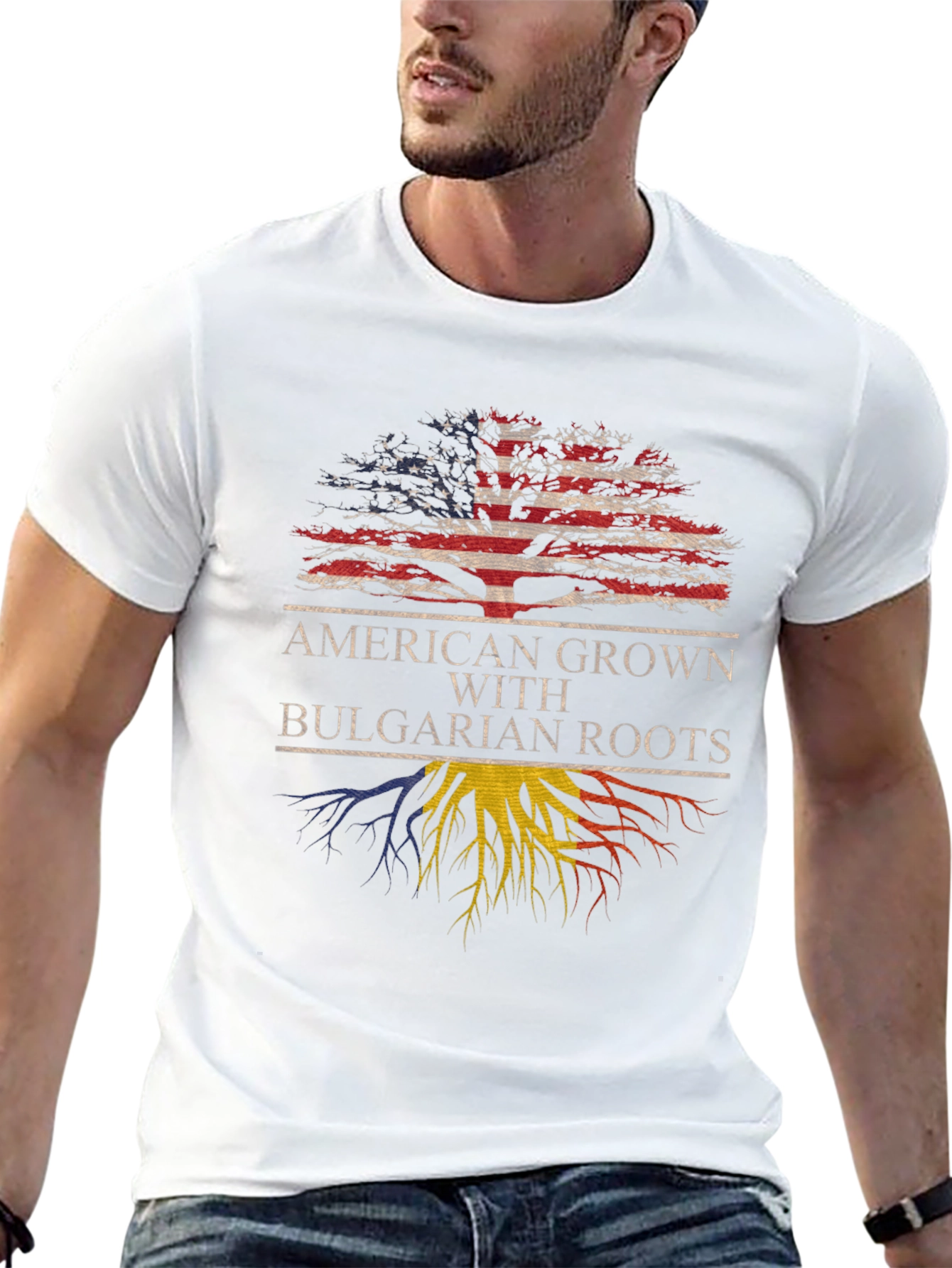 American Grown Bulgarian Roots T-Shirt