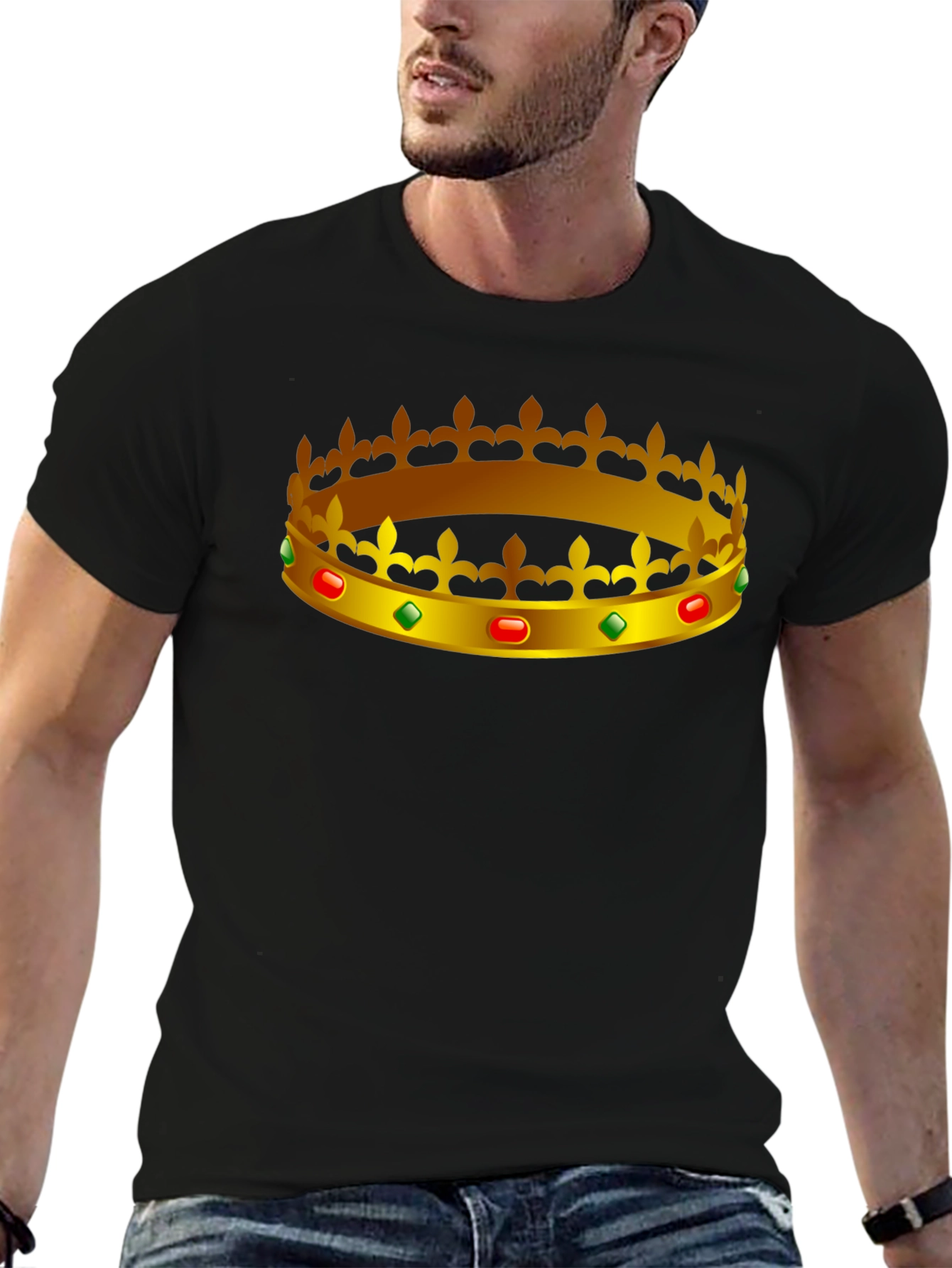 Regal Crown Graphic Tee - King/Queen Style