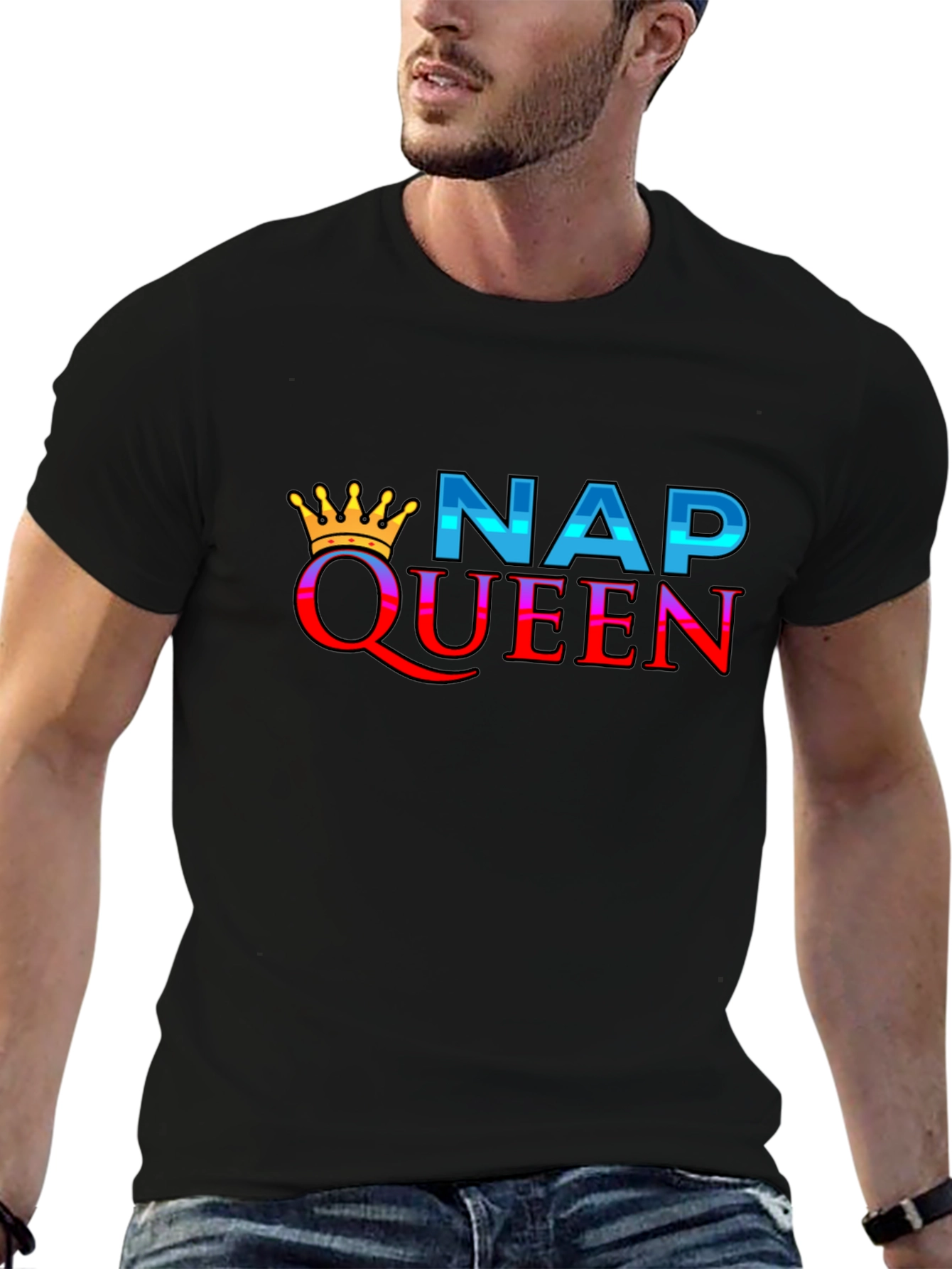 Nap Queen Graphic T-Shirt - Relax in Style