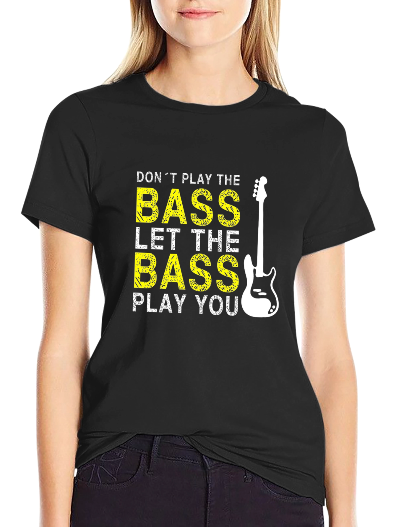Bass Guitar T-Shirt - Let the Bass Play You