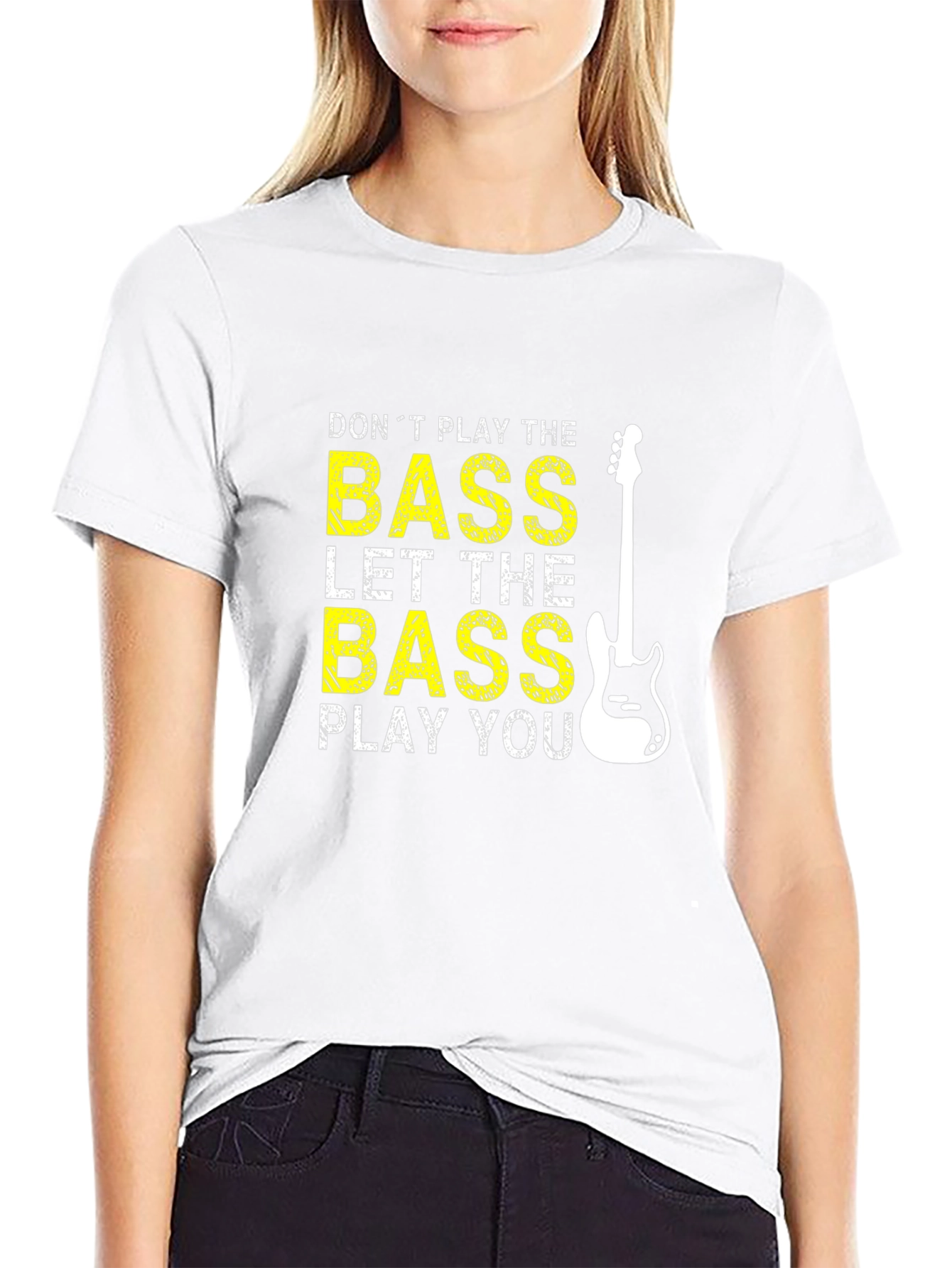 Bass Guitar T-Shirt - Let the Bass Play You