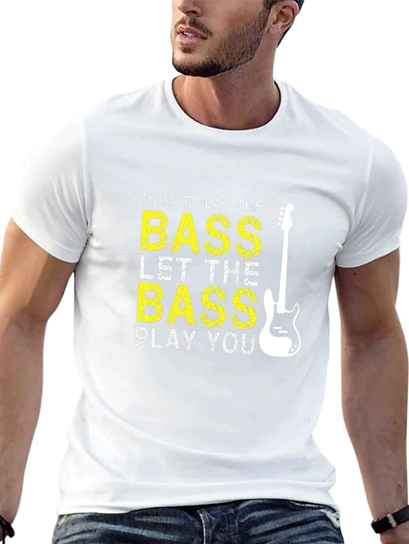 Bass Guitar T-Shirt - Let the Bass Play You