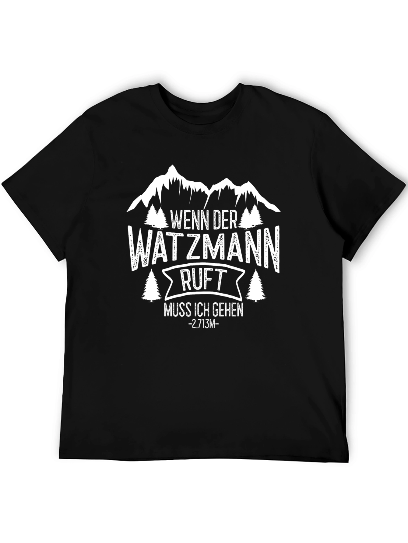 Watzmann Calls T-Shirt - Mountain Adventure Tee