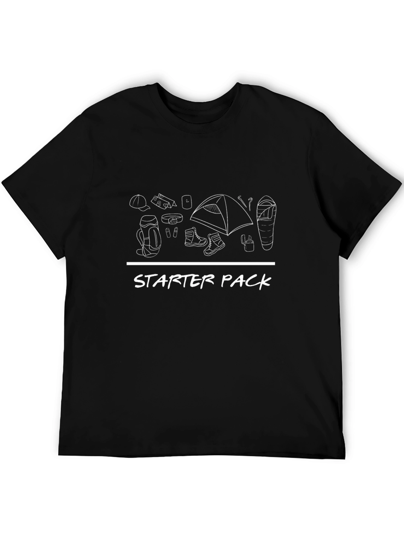 Camping Starter Pack Graphic Tee