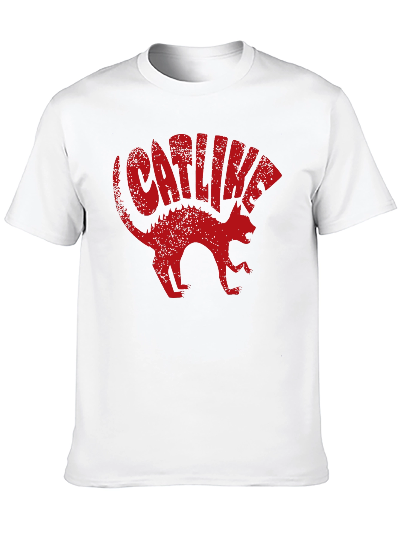 Catlike T-Shirt - Mens Black Graphic Tee