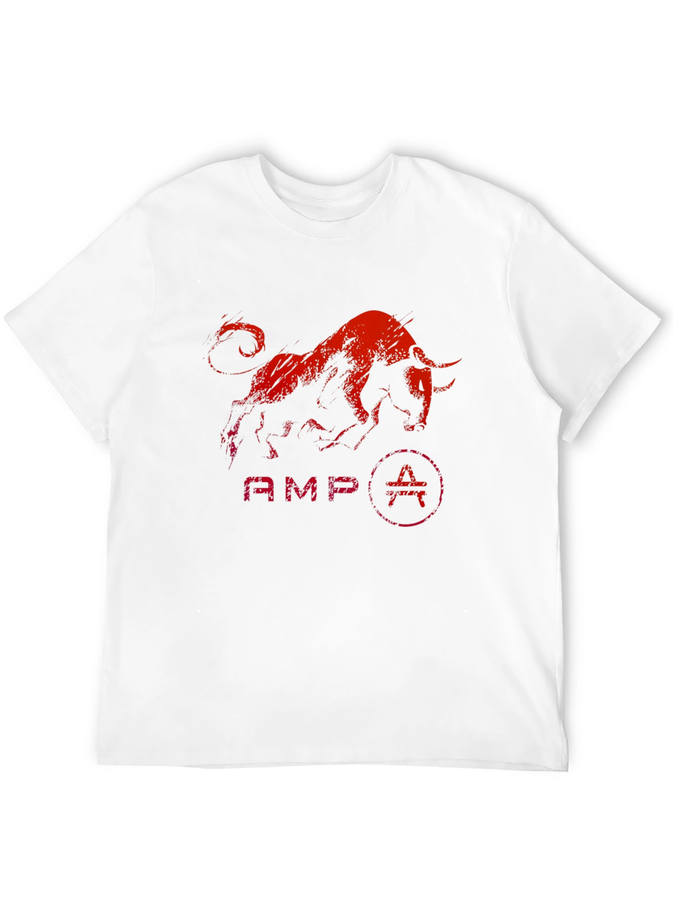 AMP Bull Graphic T-Shirt - Black