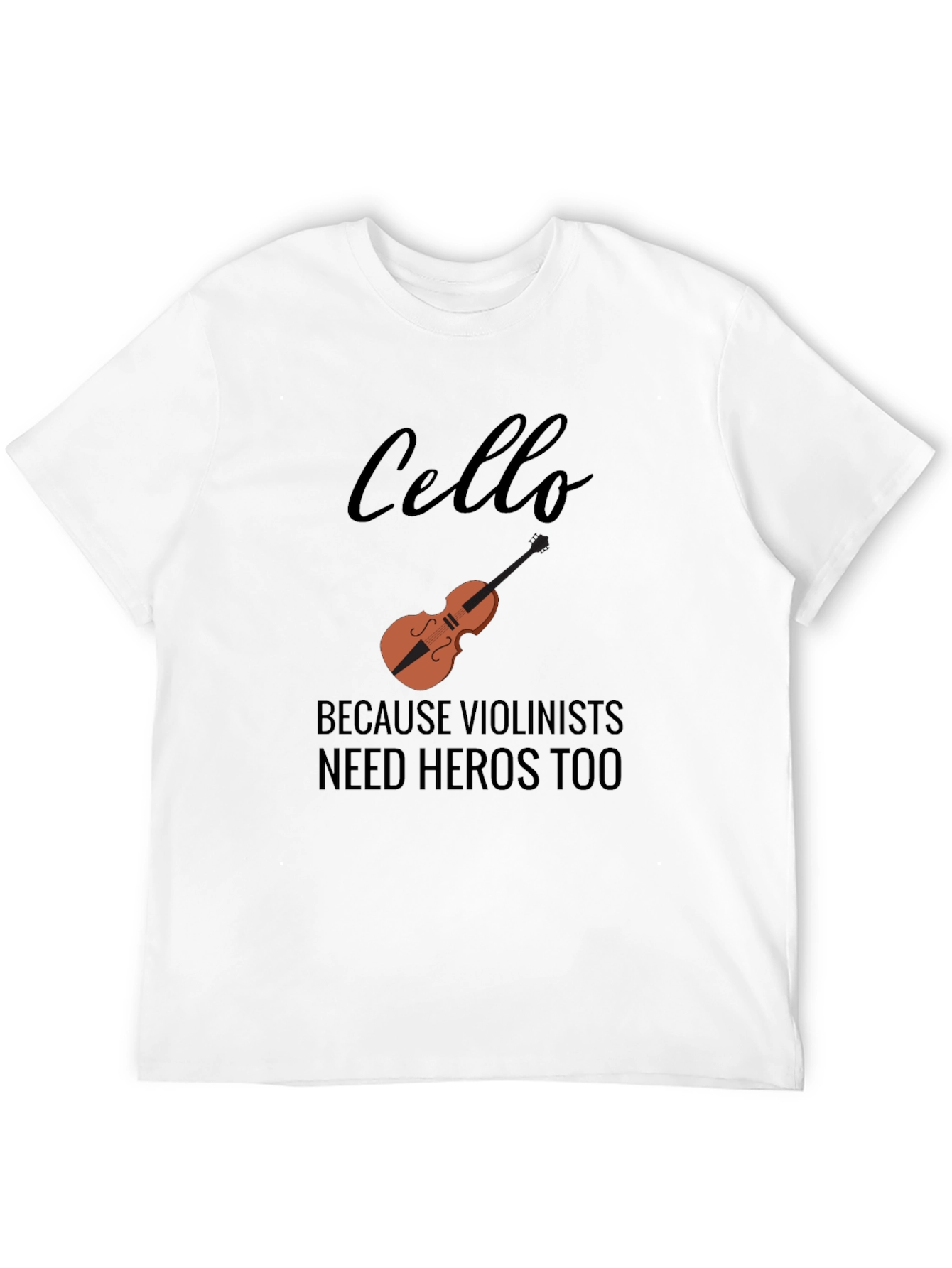Cello Hero Tee - Music Lovers Gift