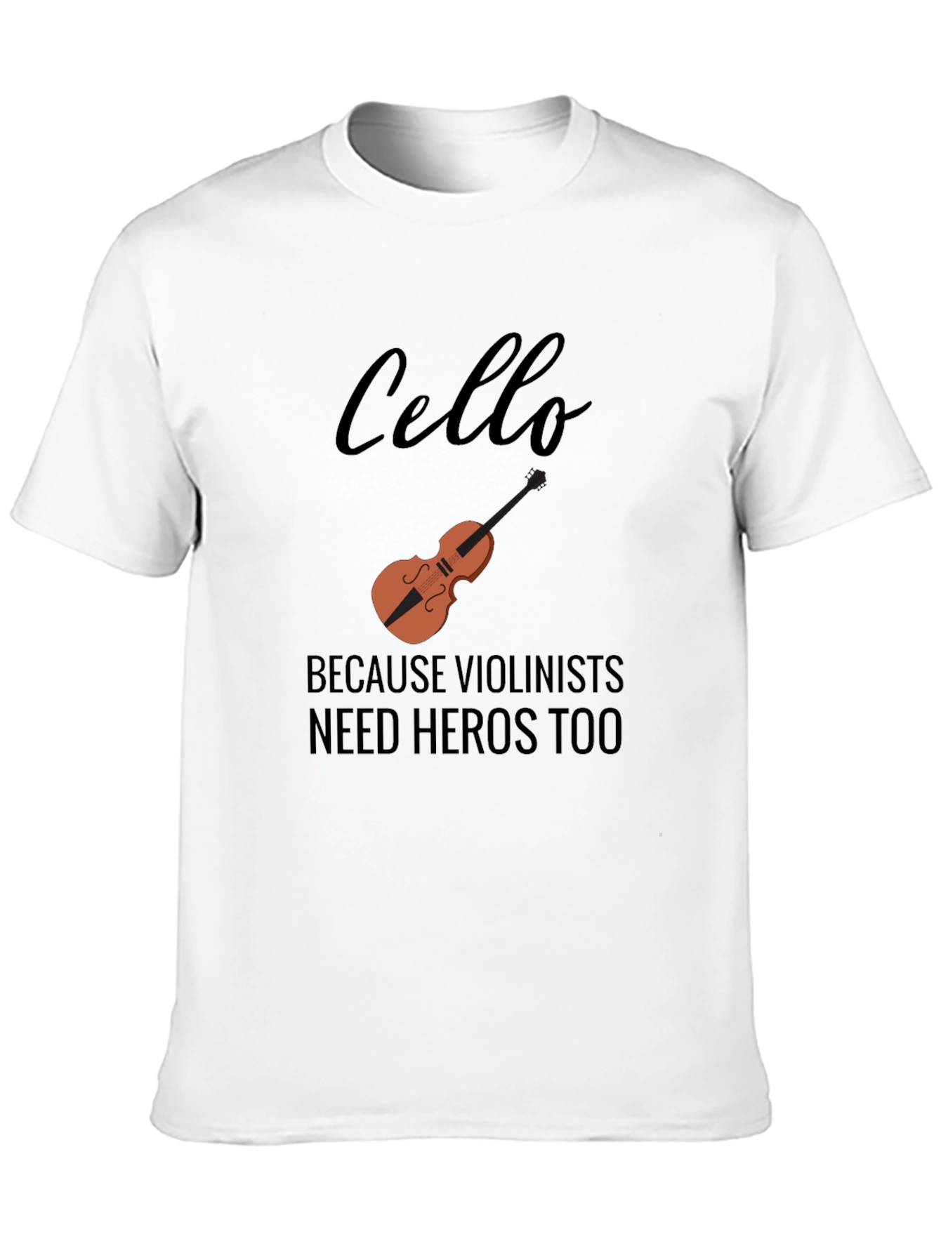 Cello Hero Tee - Music Lovers Gift