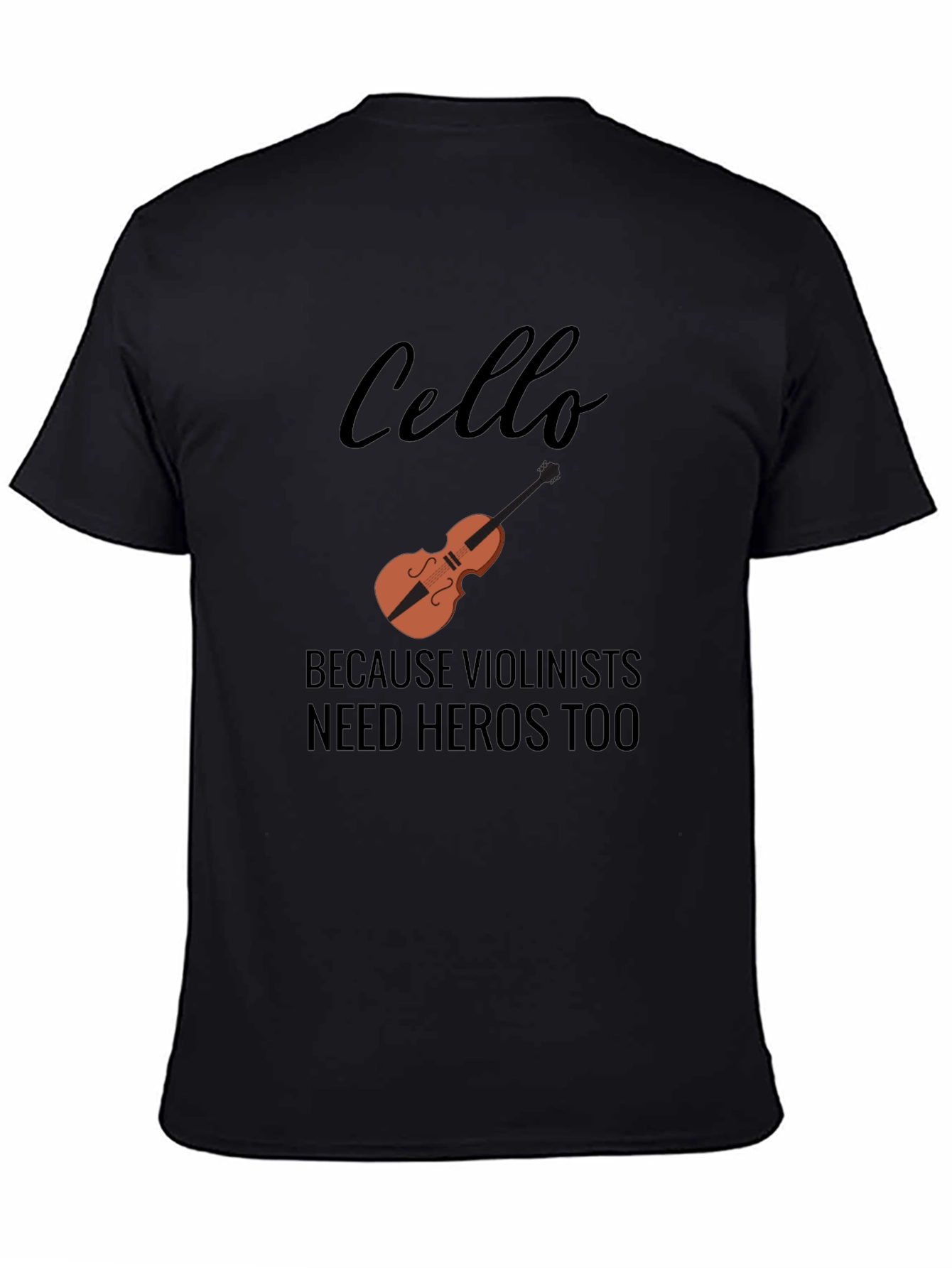 Cello Hero Tee - Music Lovers Gift