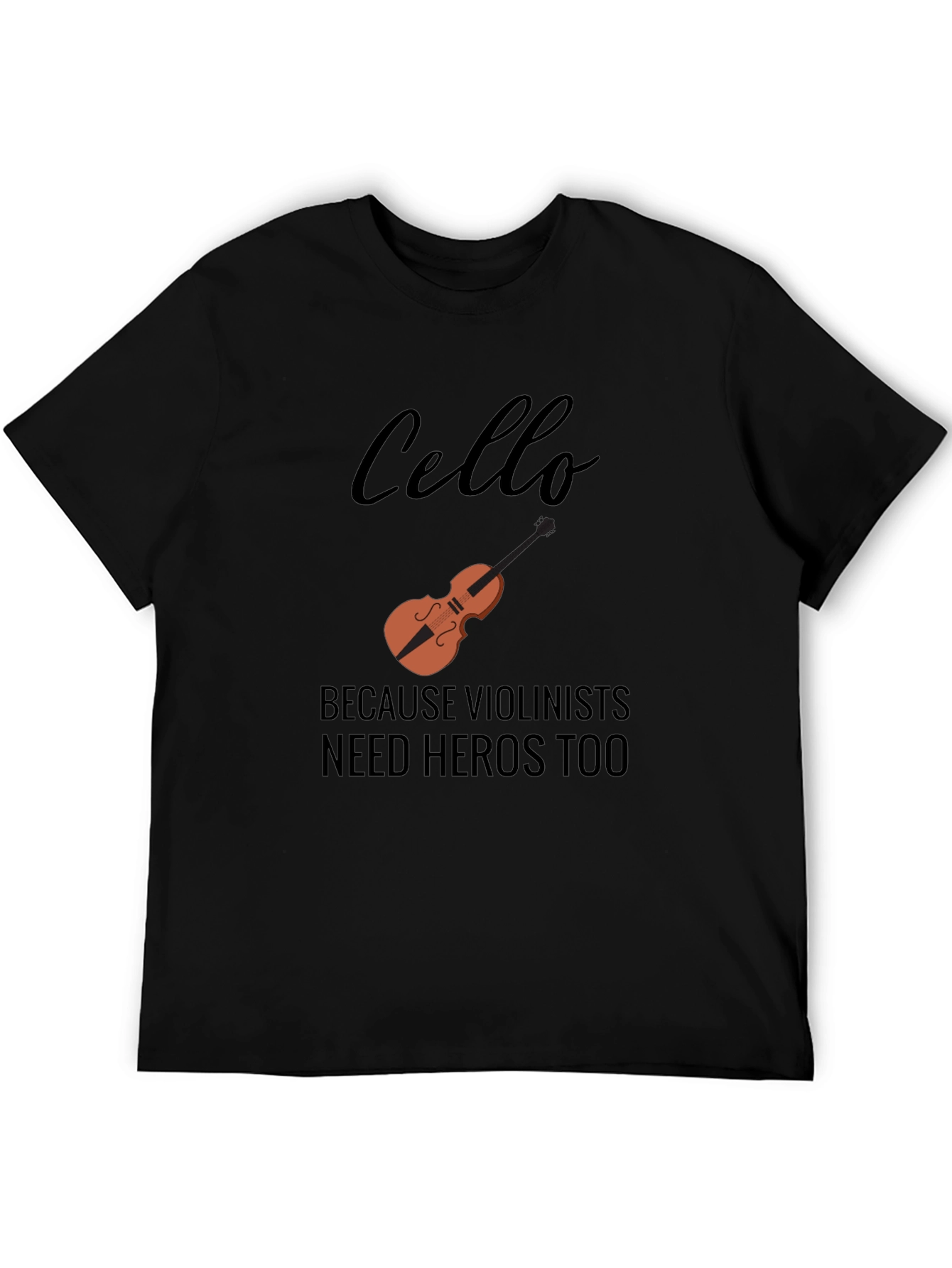 Cello Hero Tee - Music Lovers Gift