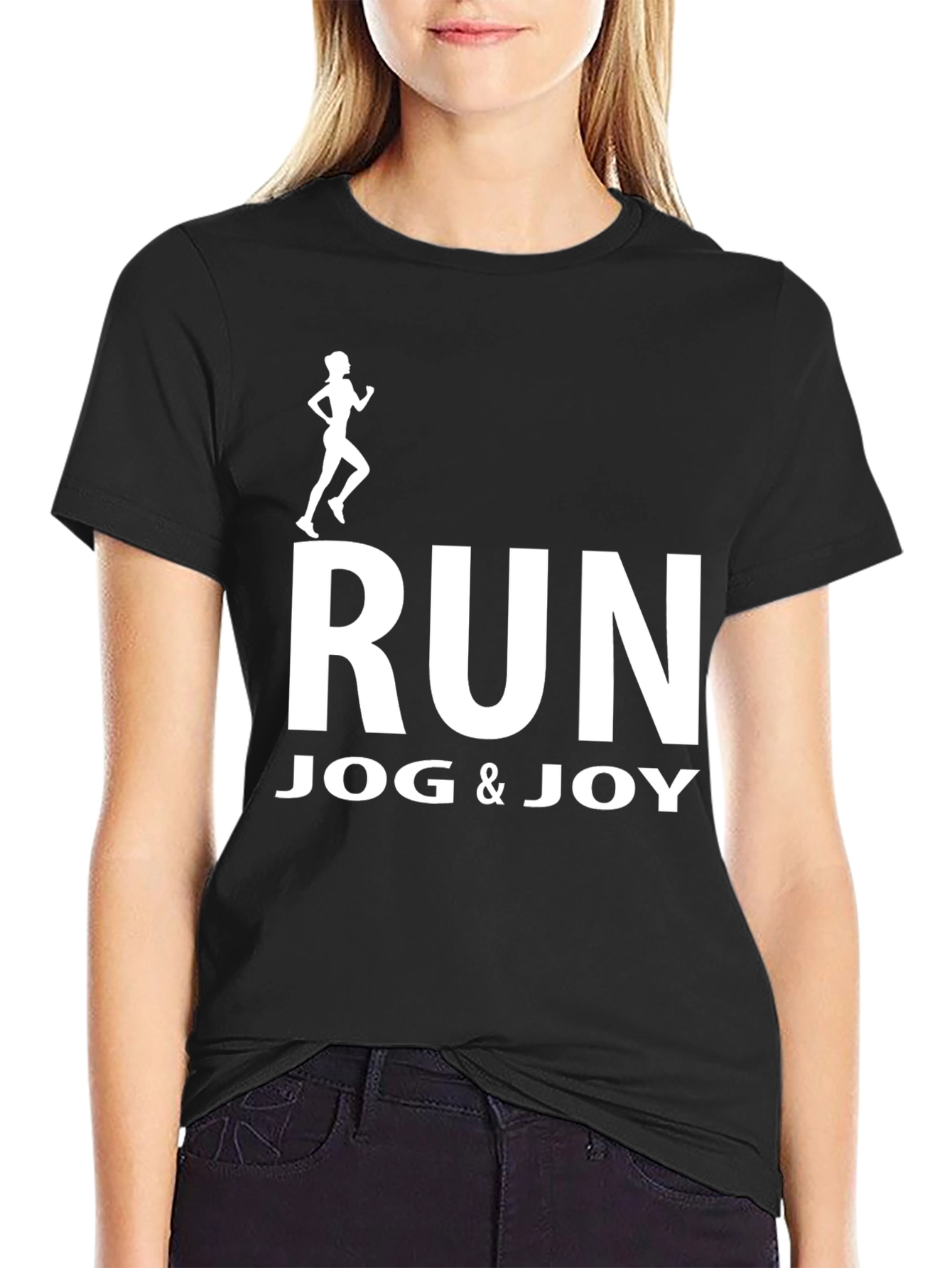 Run Jog Joy Graphic T-Shirt