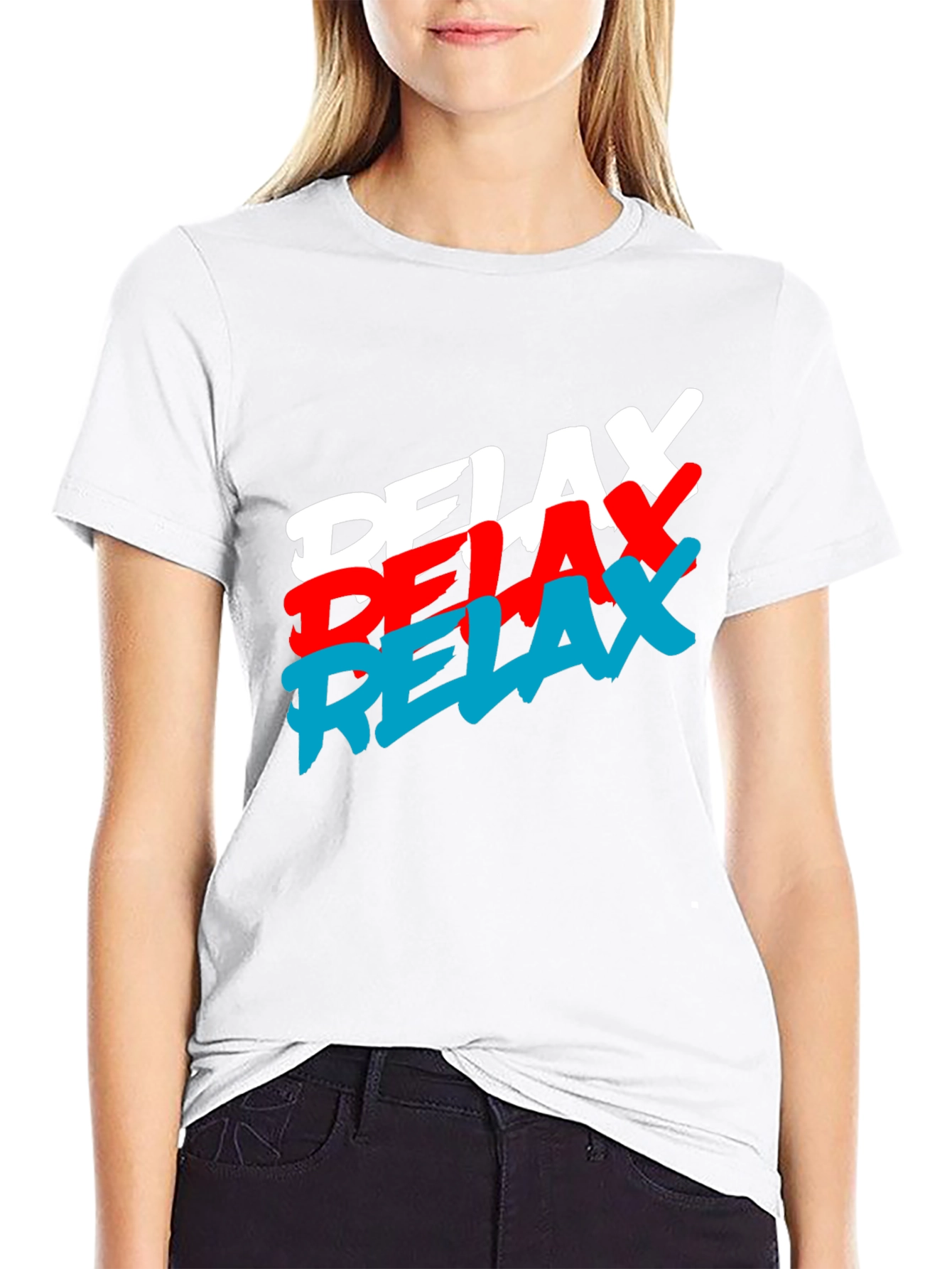 Relax Graphic Tee - Casual Comfort
