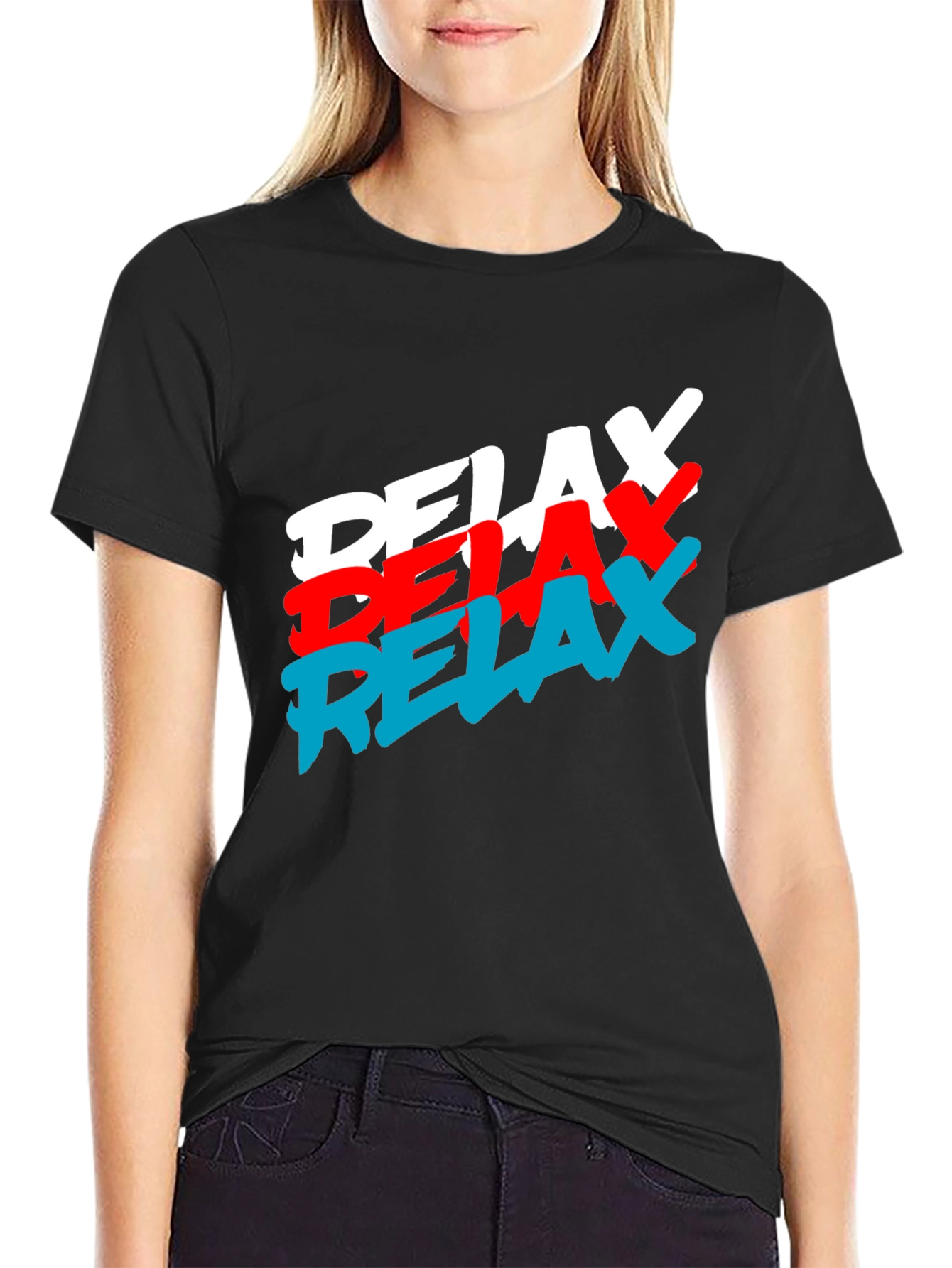 Relax Graphic Tee - Casual Comfort