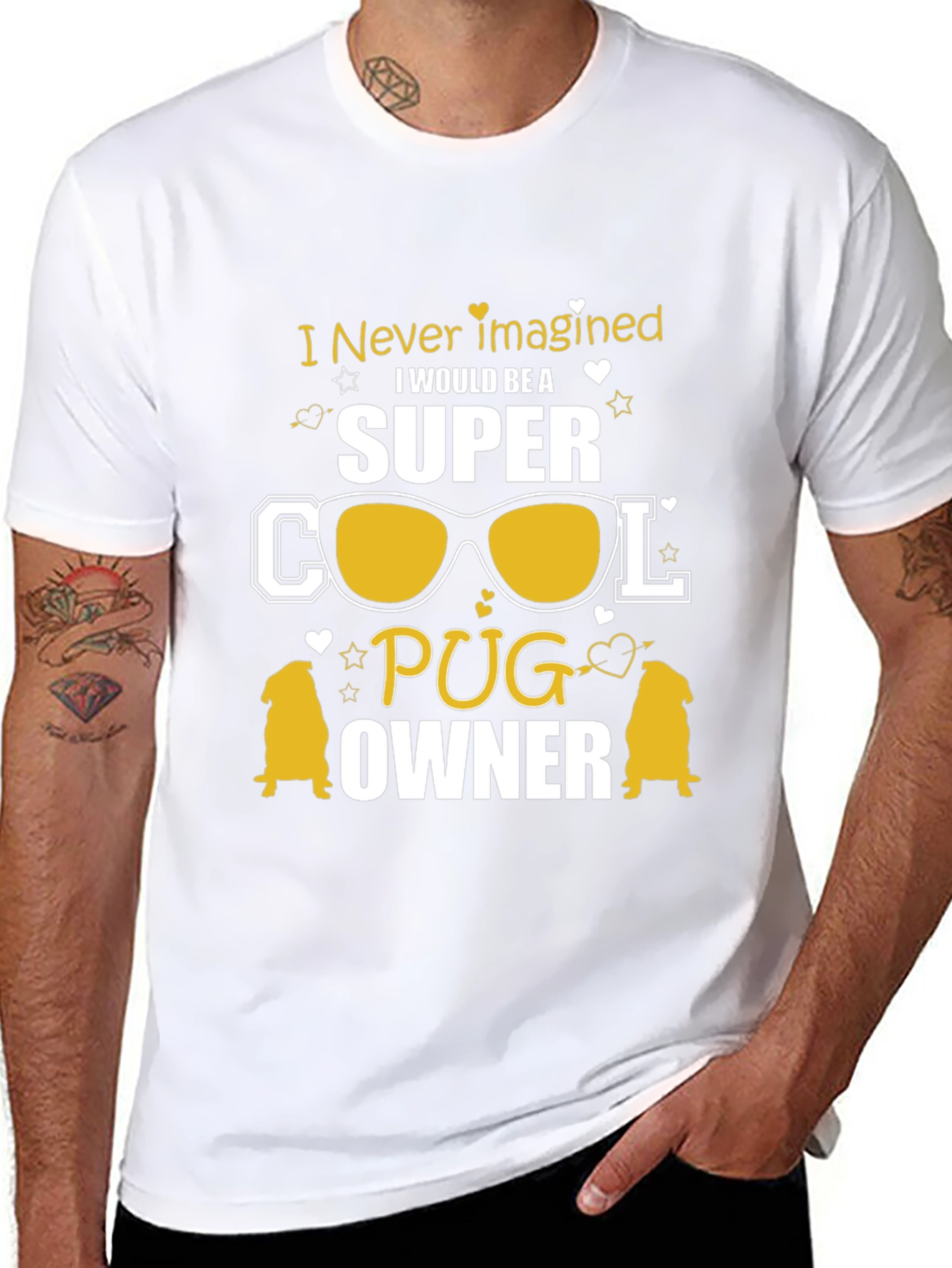 Super Cool Pug Owner T-Shirt