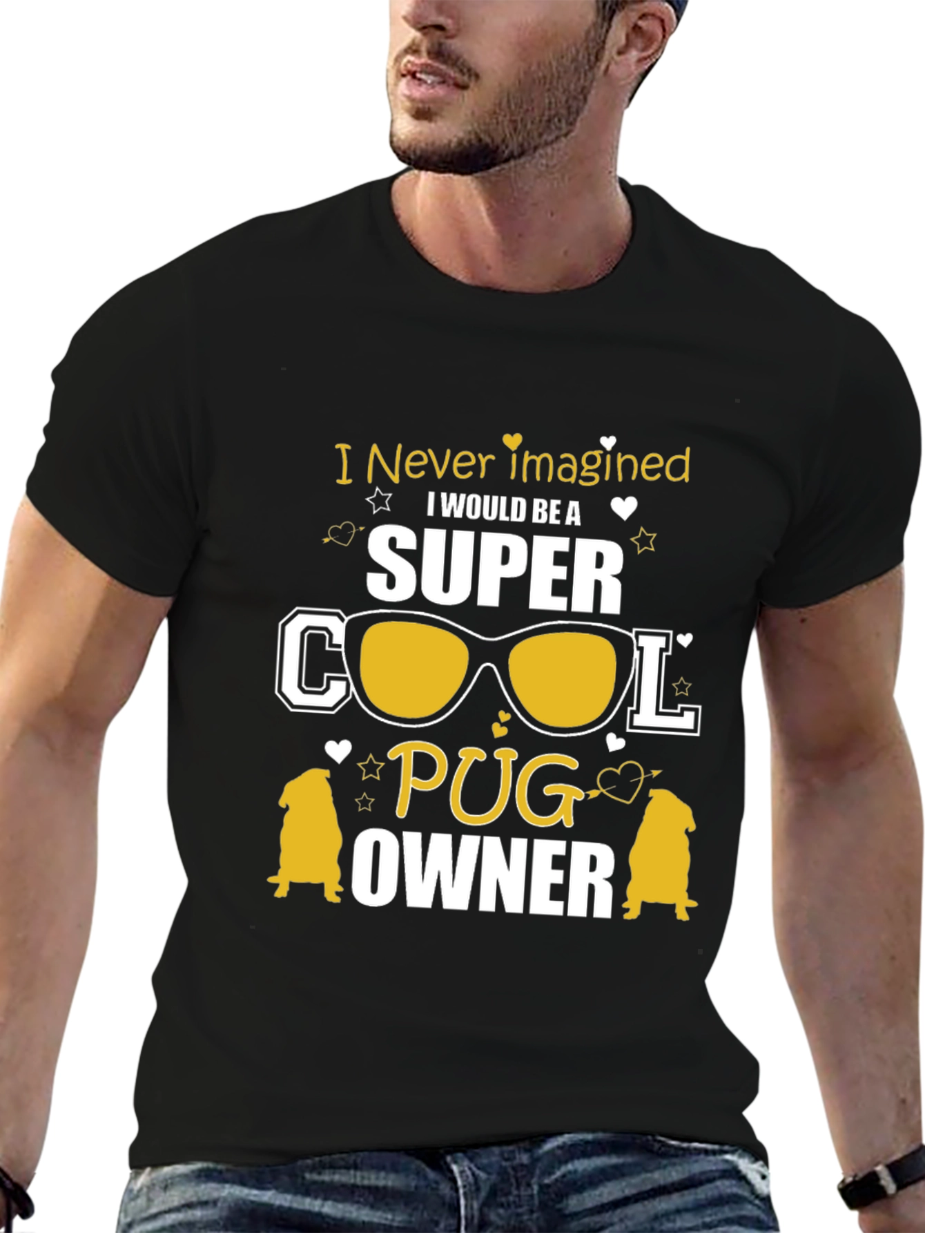 Super Cool Pug Owner T-Shirt