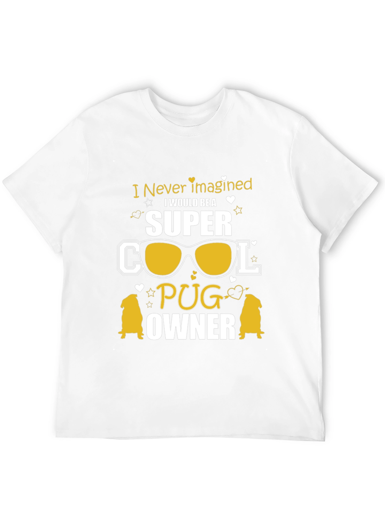 Super Cool Pug Owner T-Shirt