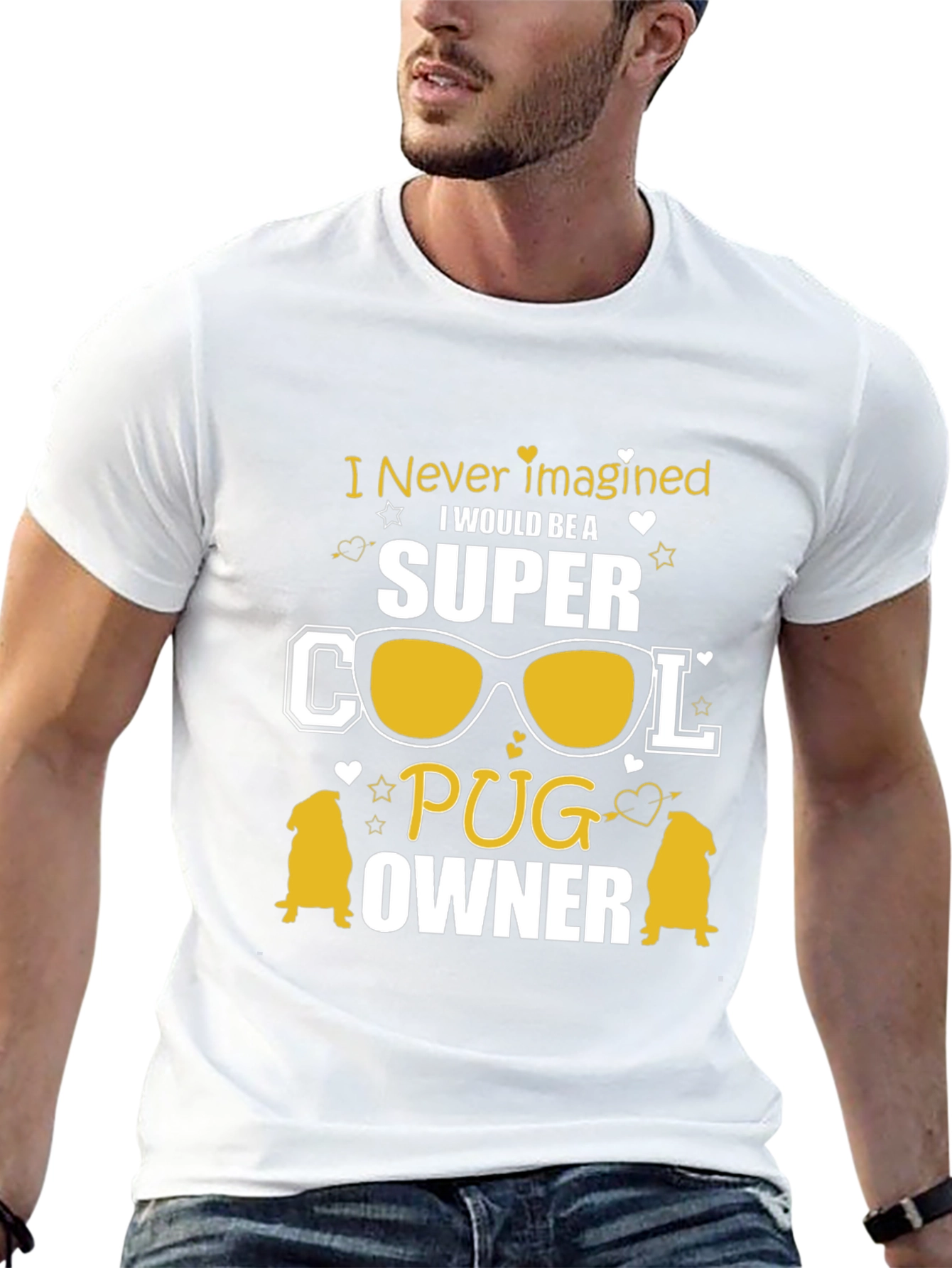 Super Cool Pug Owner T-Shirt