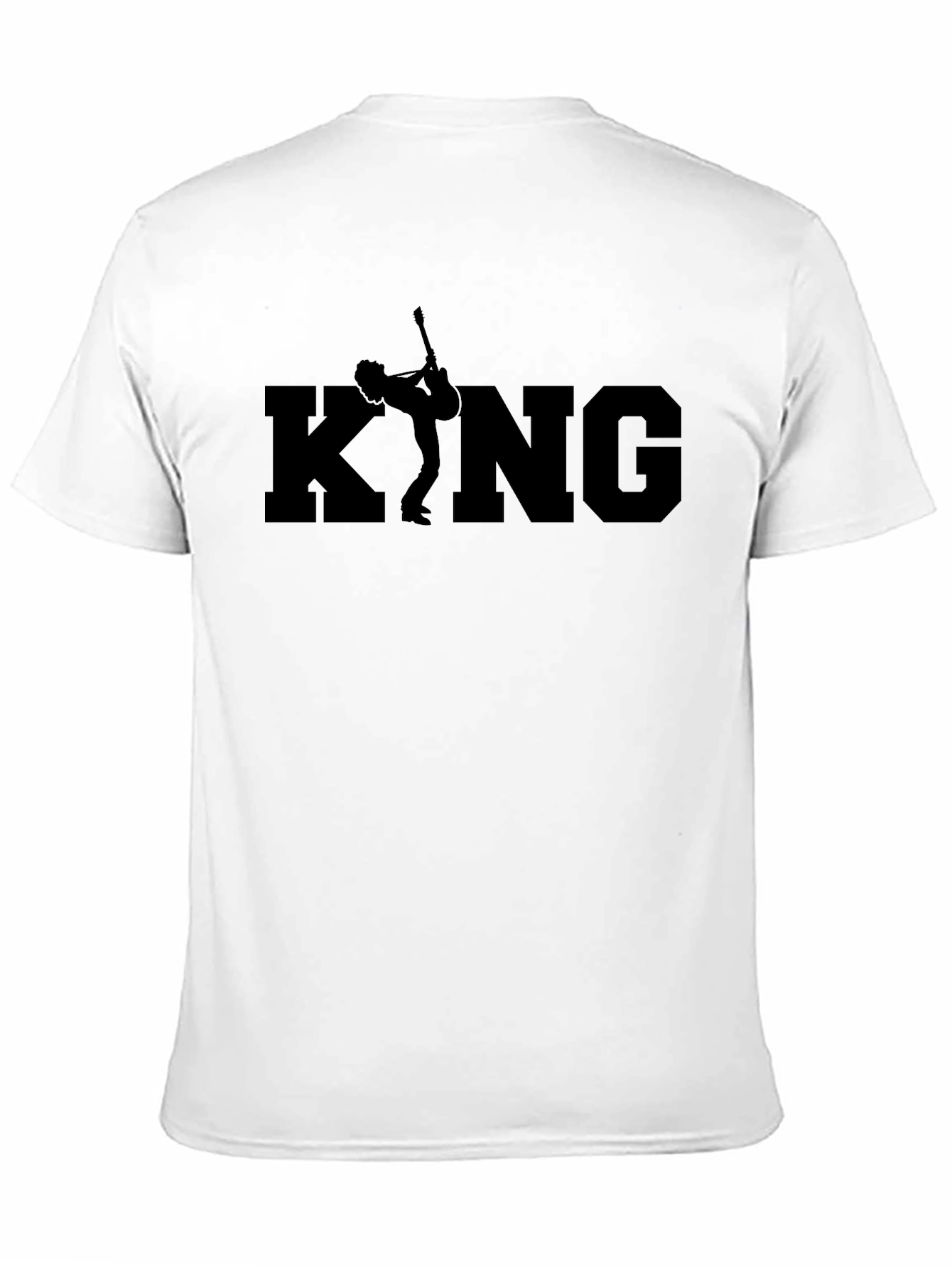King Guitarist Black Graphic Tee