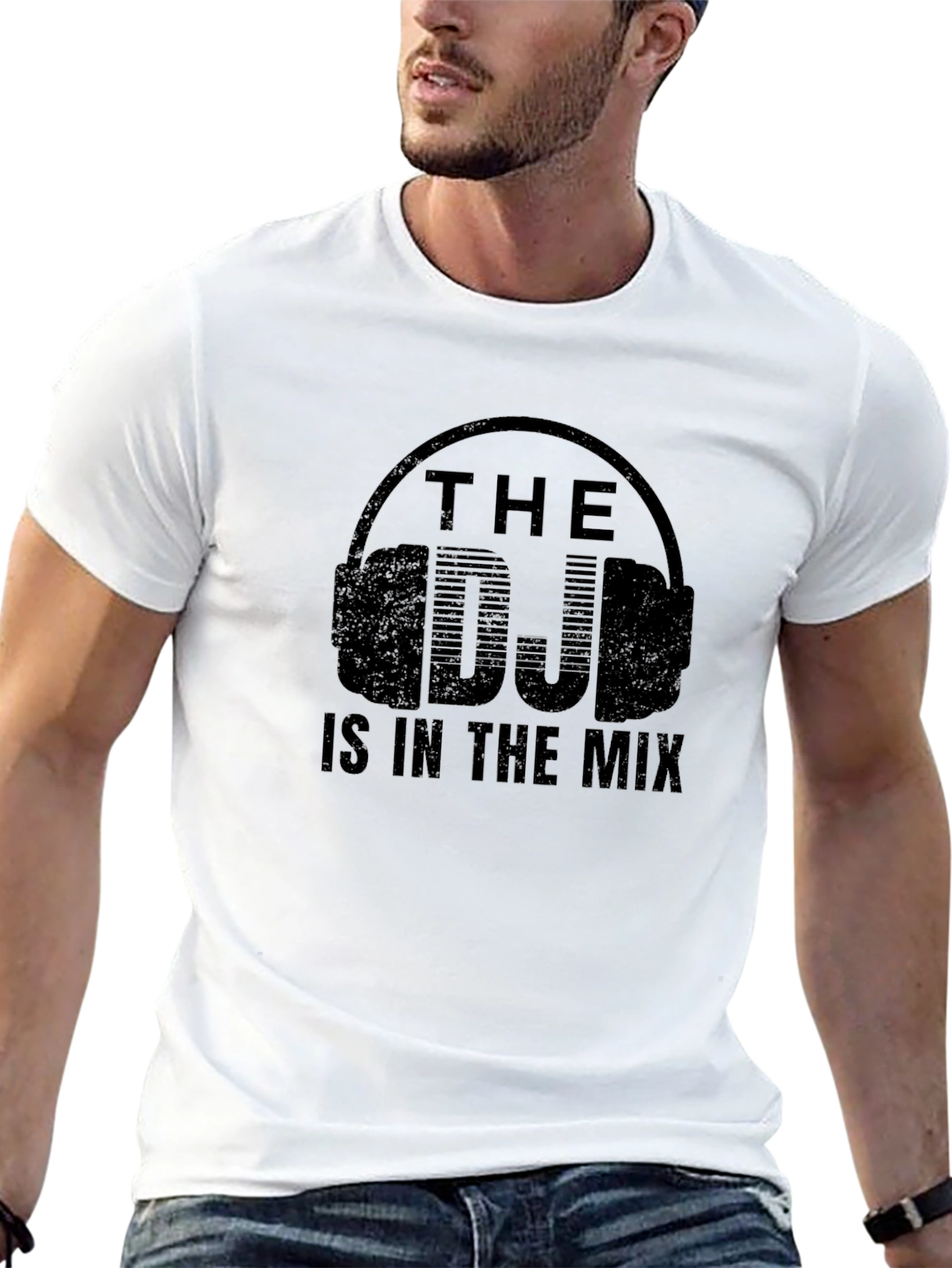 The DJ is in the Mix Graphic T-Shirt