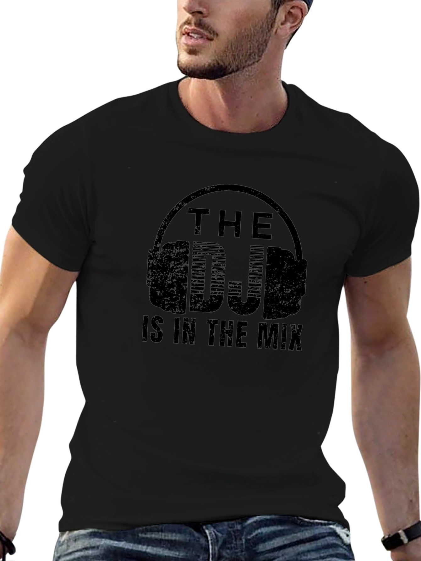 The DJ is in the Mix Graphic T-Shirt