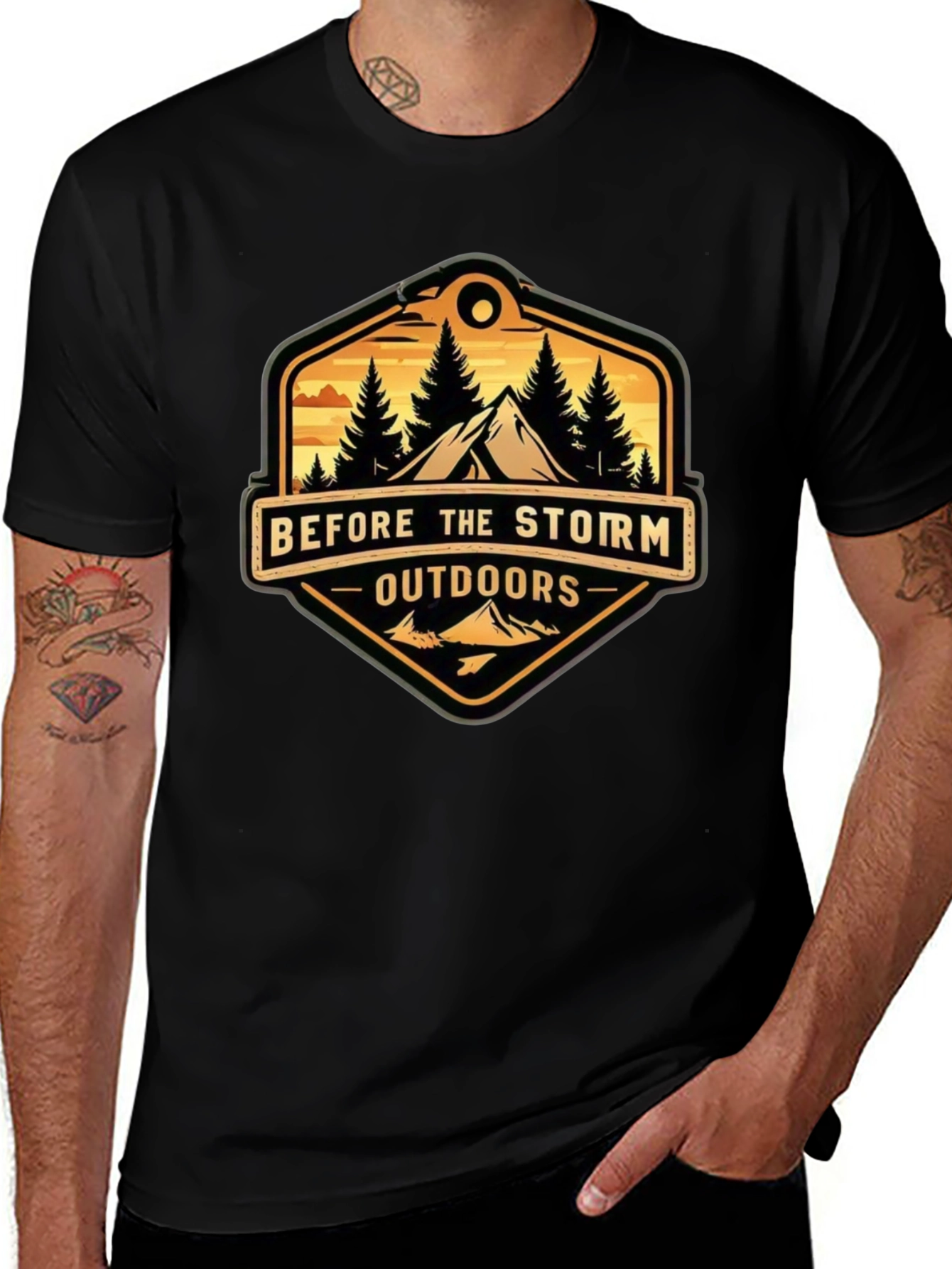 Before the Storm Outdoors Graphic Tee
