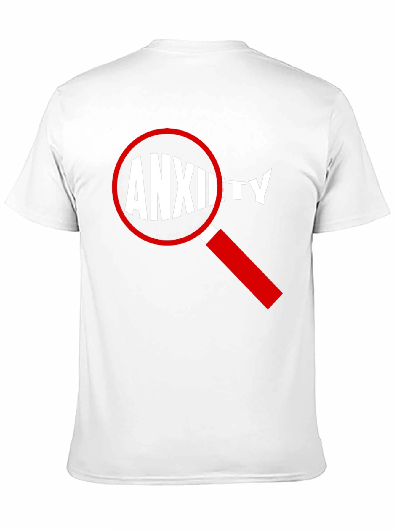 Anxiety Magnified T-Shirt - Black Cotton Tee