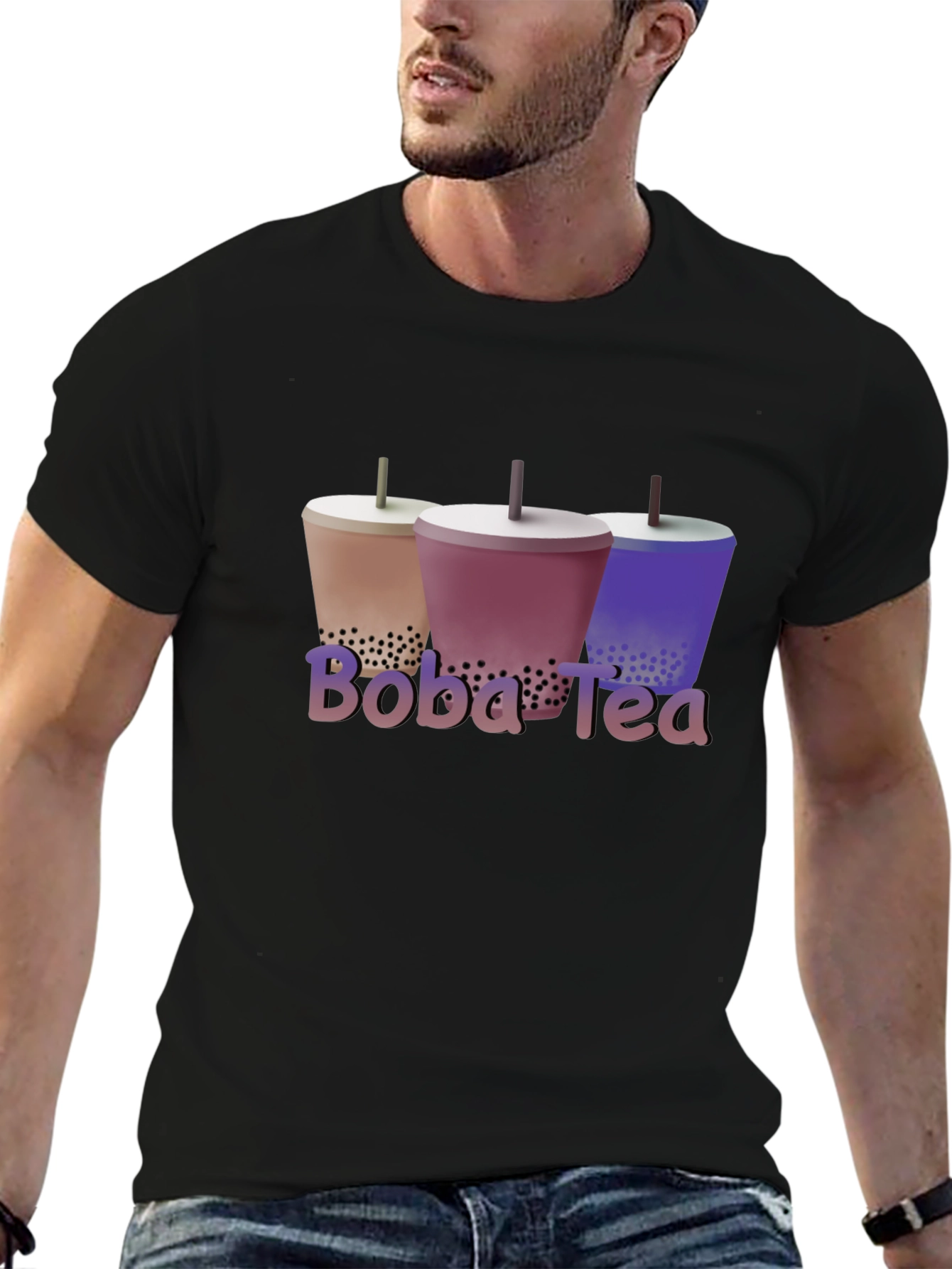 Boba Tea Graphic Tee - Trendy & Unique