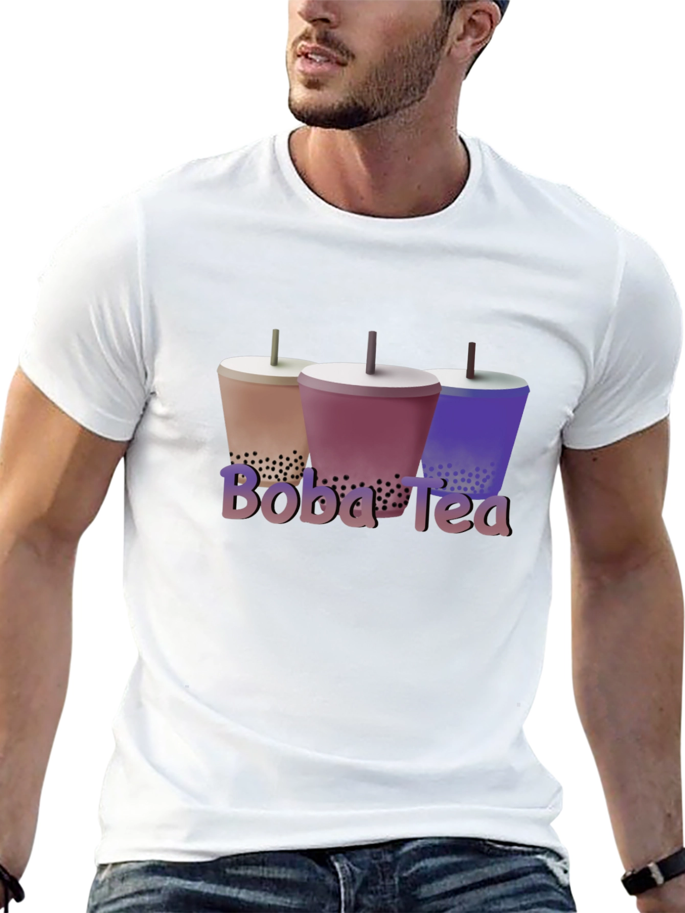 Boba Tea Graphic Tee - Trendy & Unique