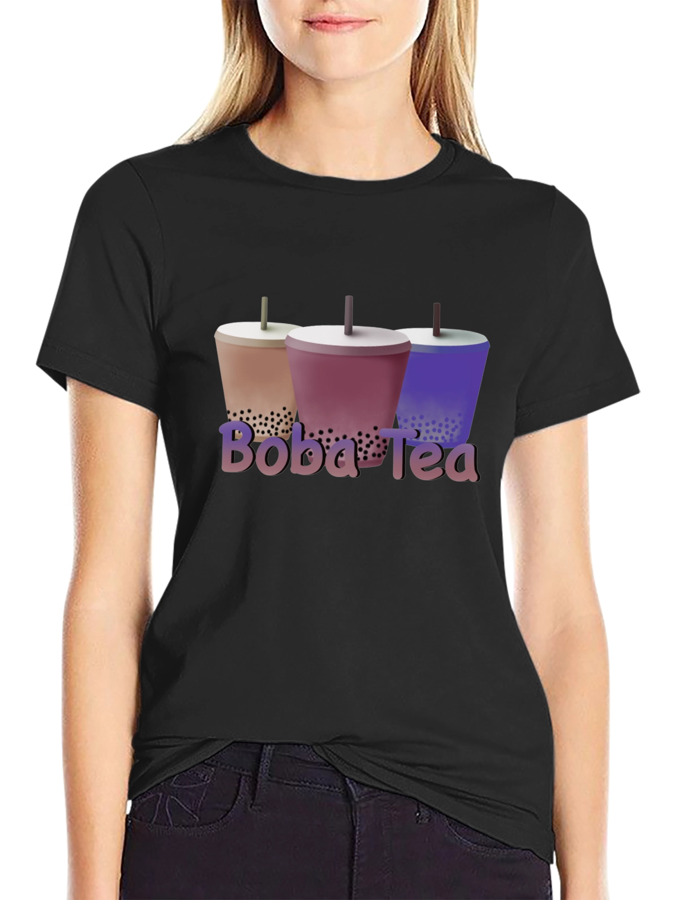 Boba Tea Graphic Tee - Trendy & Unique