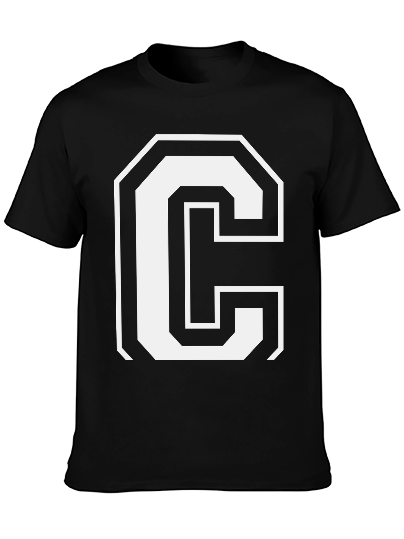 Bold C Graphic Tee - Stylish Casual Wear