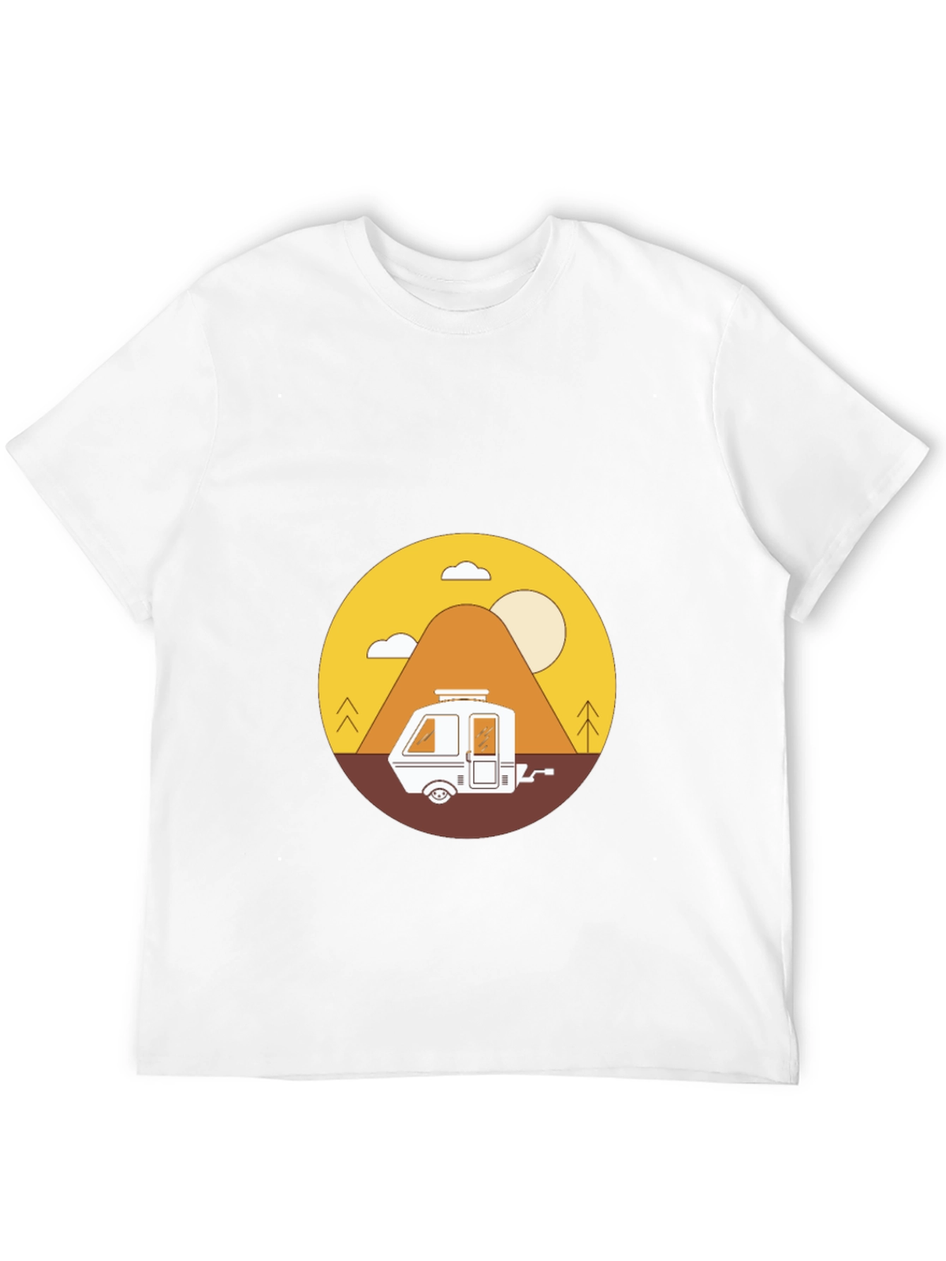 Camping Adventure T-Shirt - Retro Graphic Tee