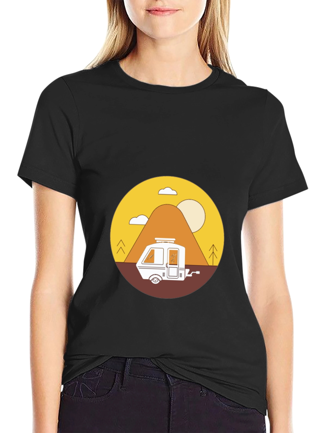 Camping Adventure T-Shirt - Retro Graphic Tee
