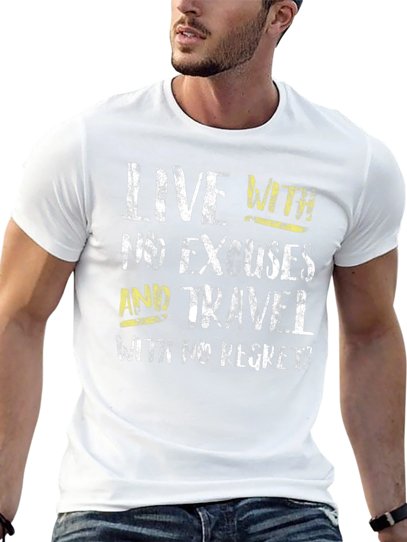 Live With No Excuses Travel T-Shirt