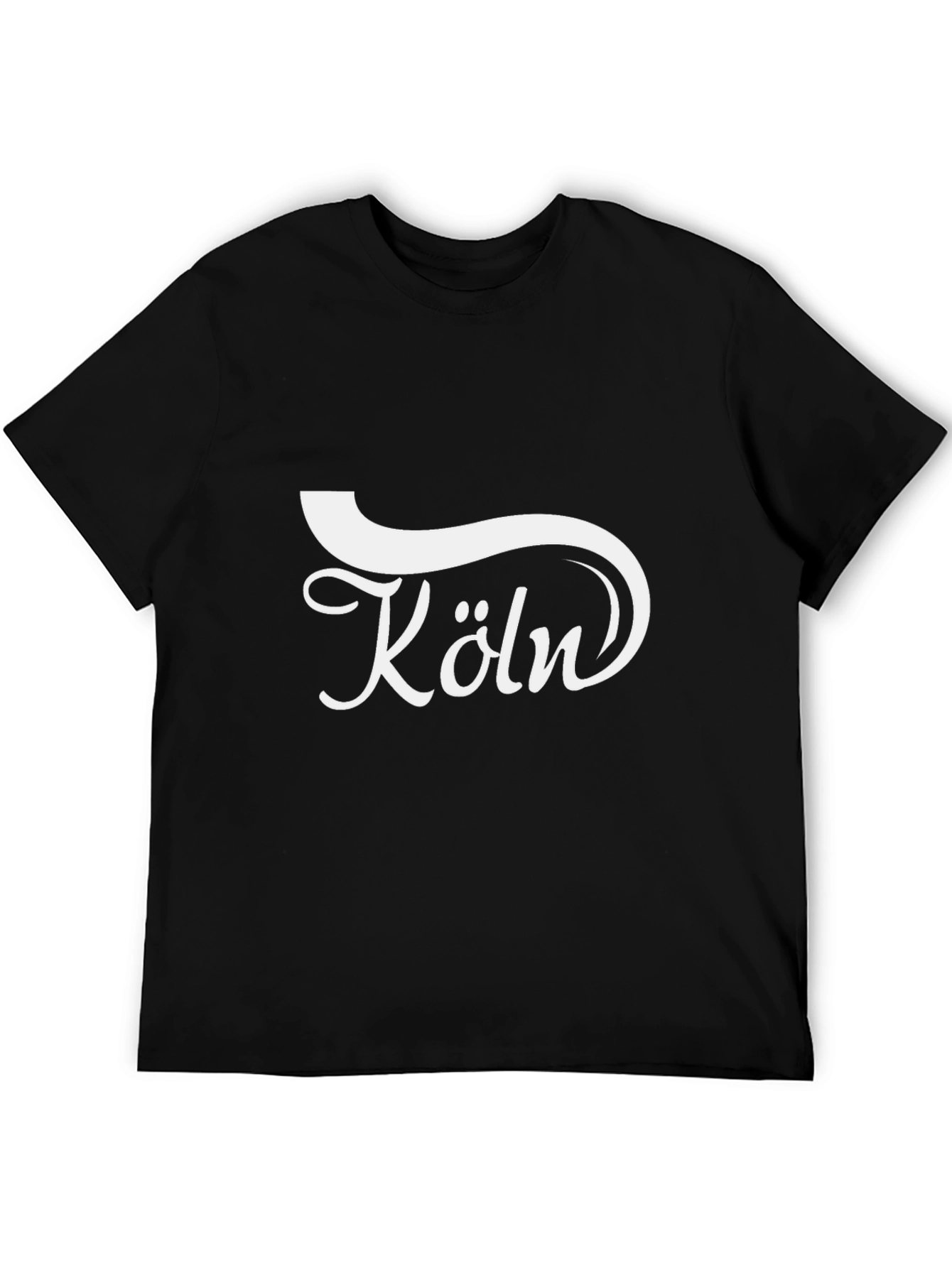 Köln Black Graphic Tee - City Pride Shirt