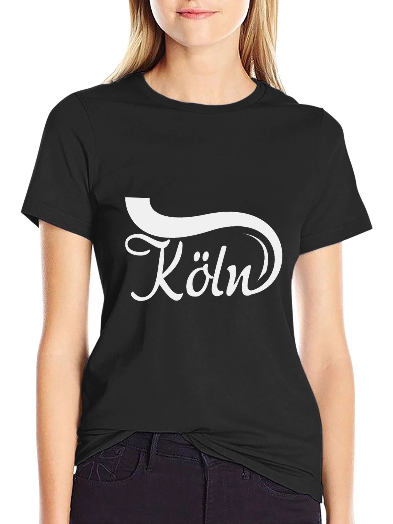 Köln Black Graphic Tee - City Pride Shirt