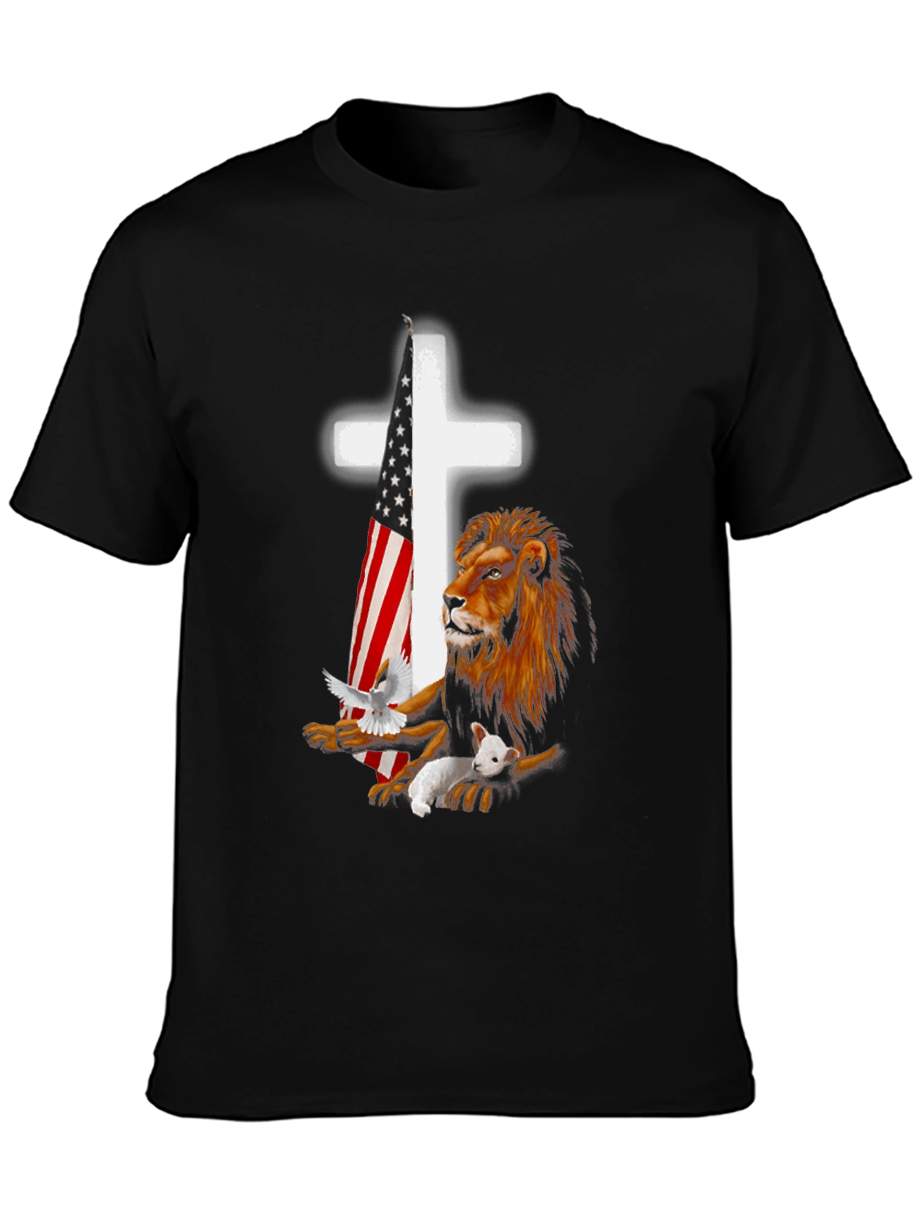 Lion and Lamb Christian T-Shirt