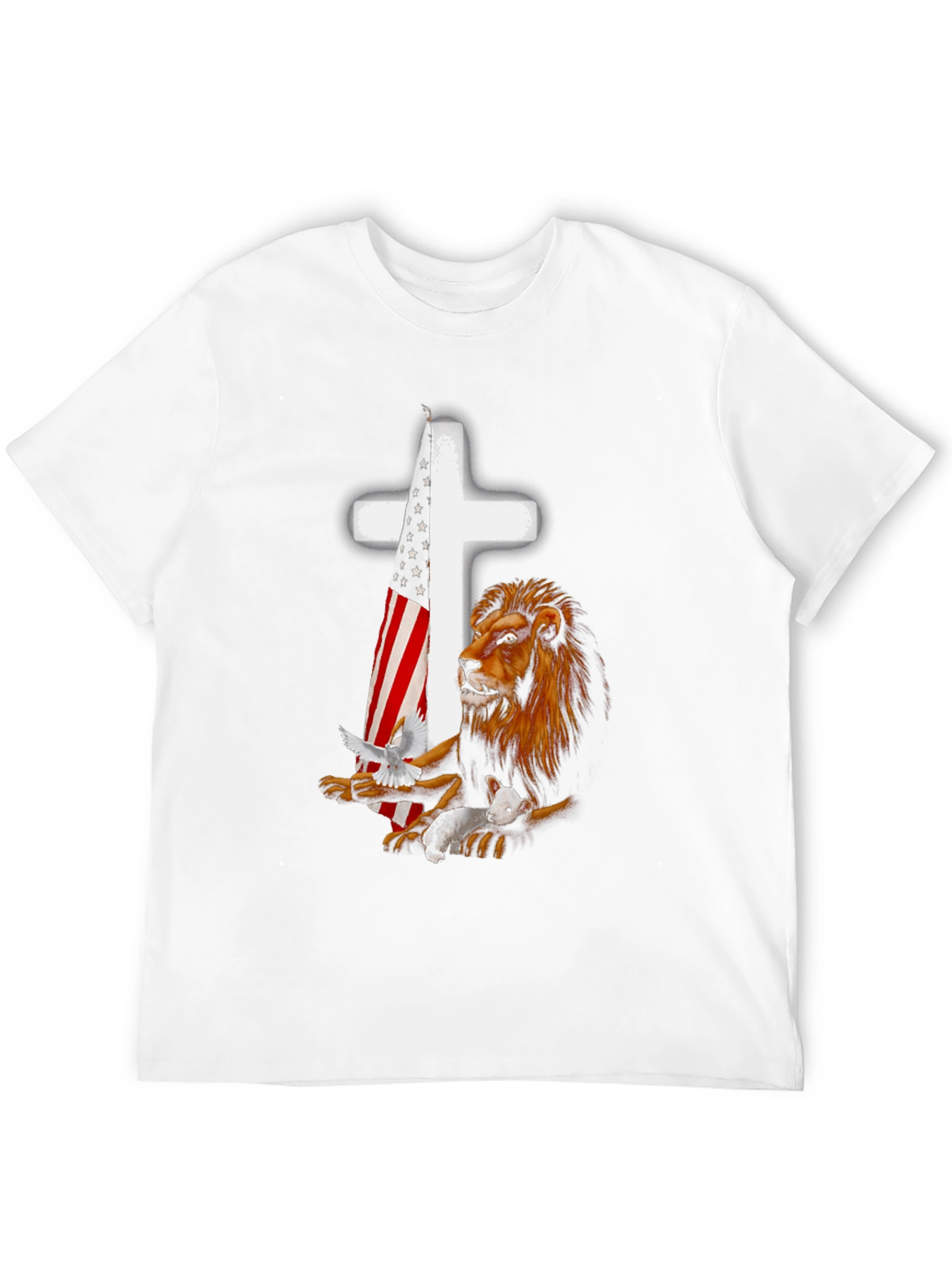 Lion and Lamb Christian T-Shirt