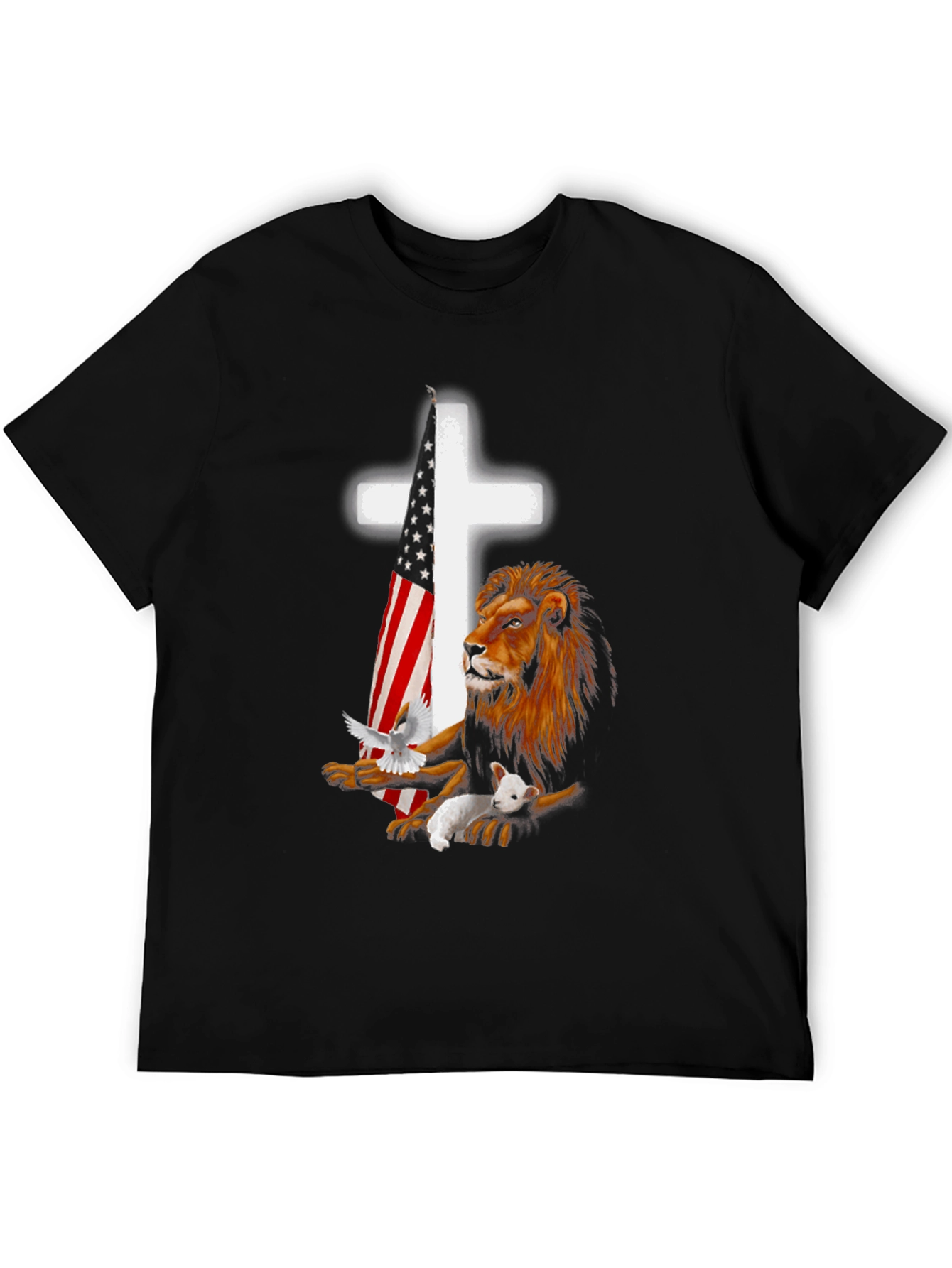 Lion and Lamb Christian T-Shirt