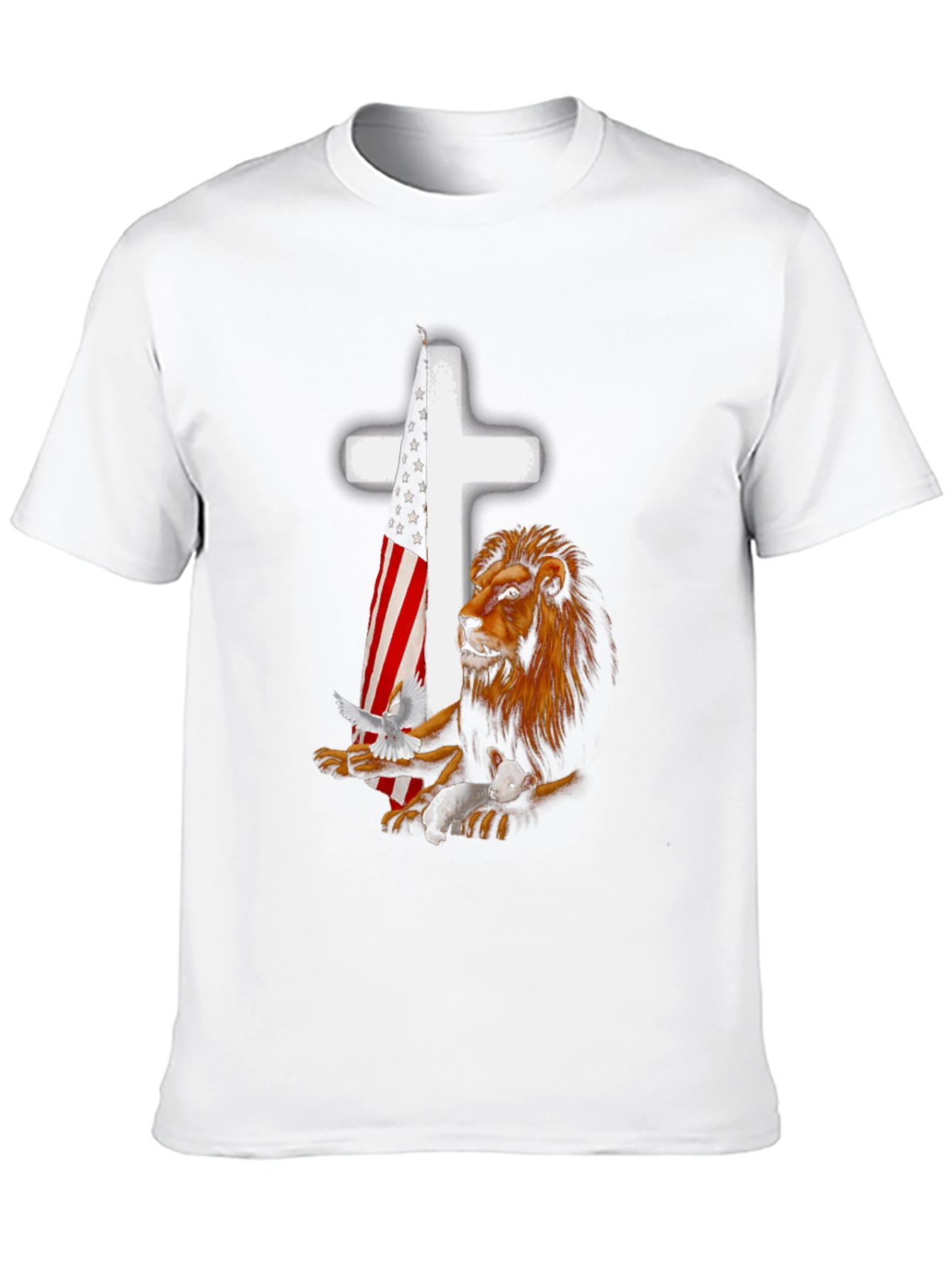 Lion and Lamb Christian T-Shirt