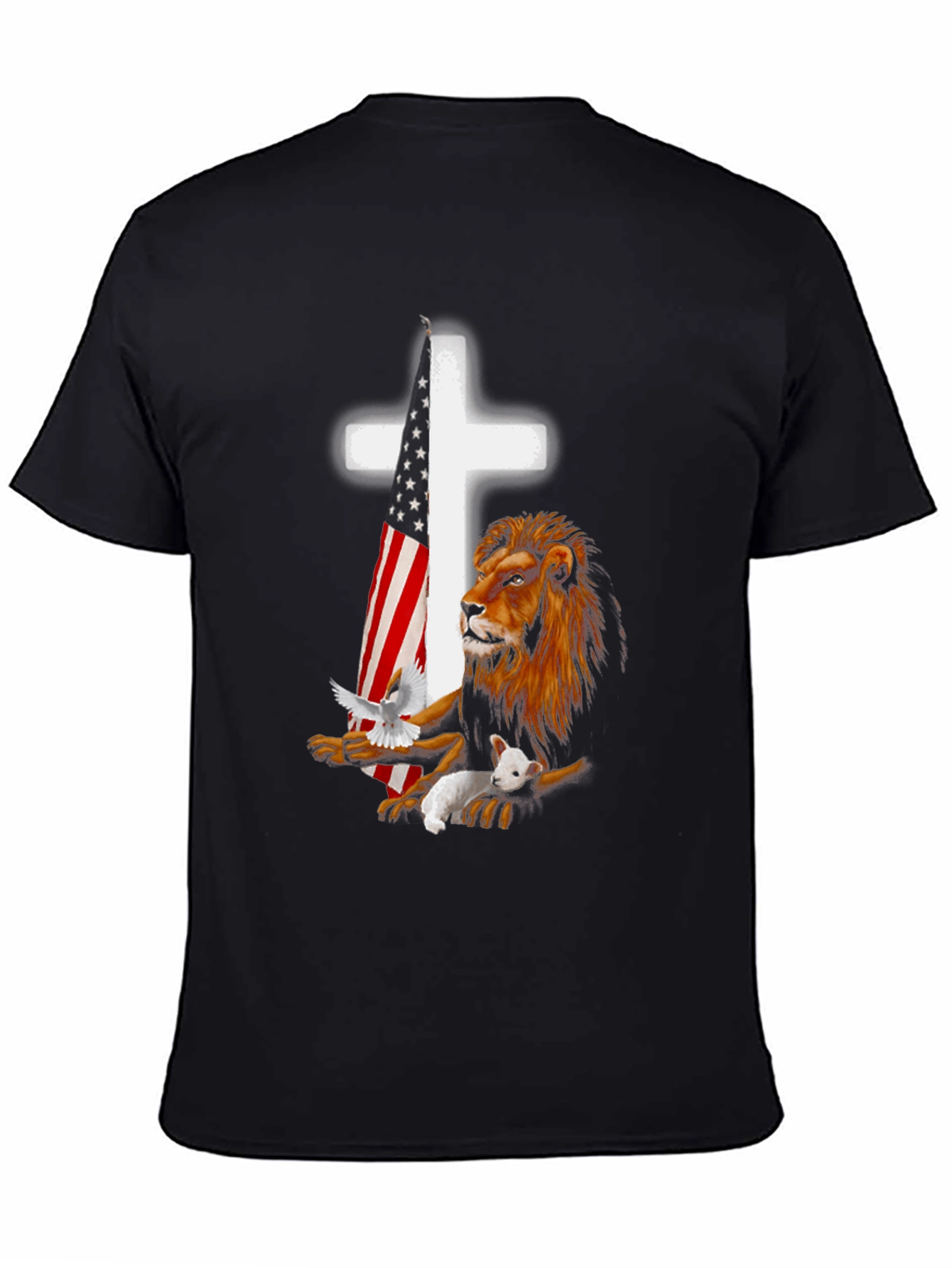 Lion and Lamb Christian T-Shirt