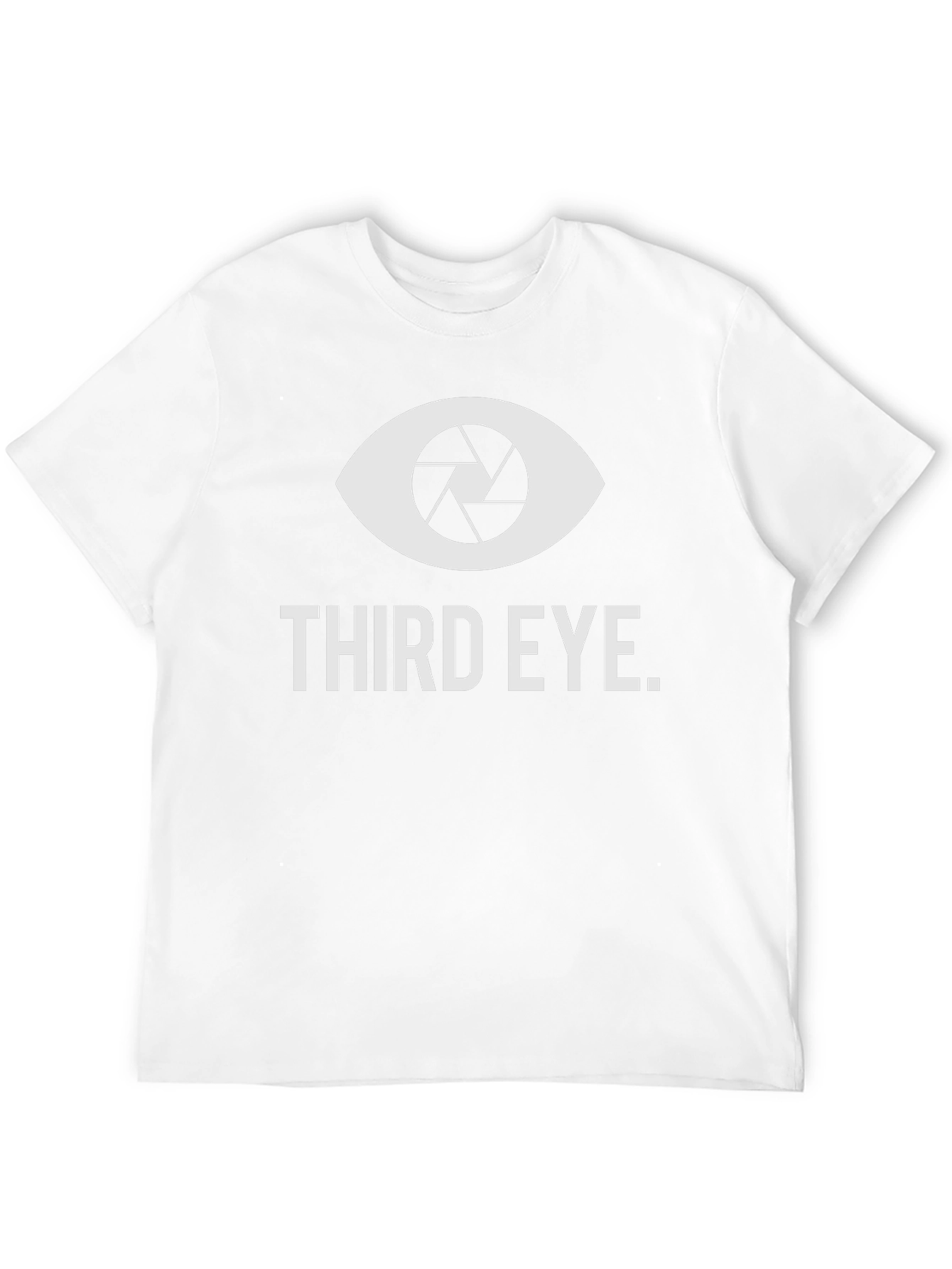 Third Eye Camera Lens Graphic Tee - Black