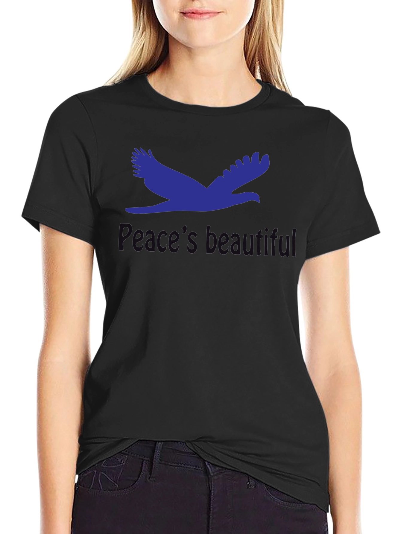 Peaceful Dove Graphic T-Shirt - Soft Cotton Blend