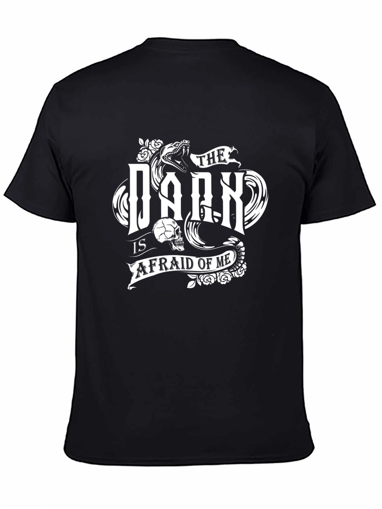 The Dark Is Afraid of Me Graphic Tee